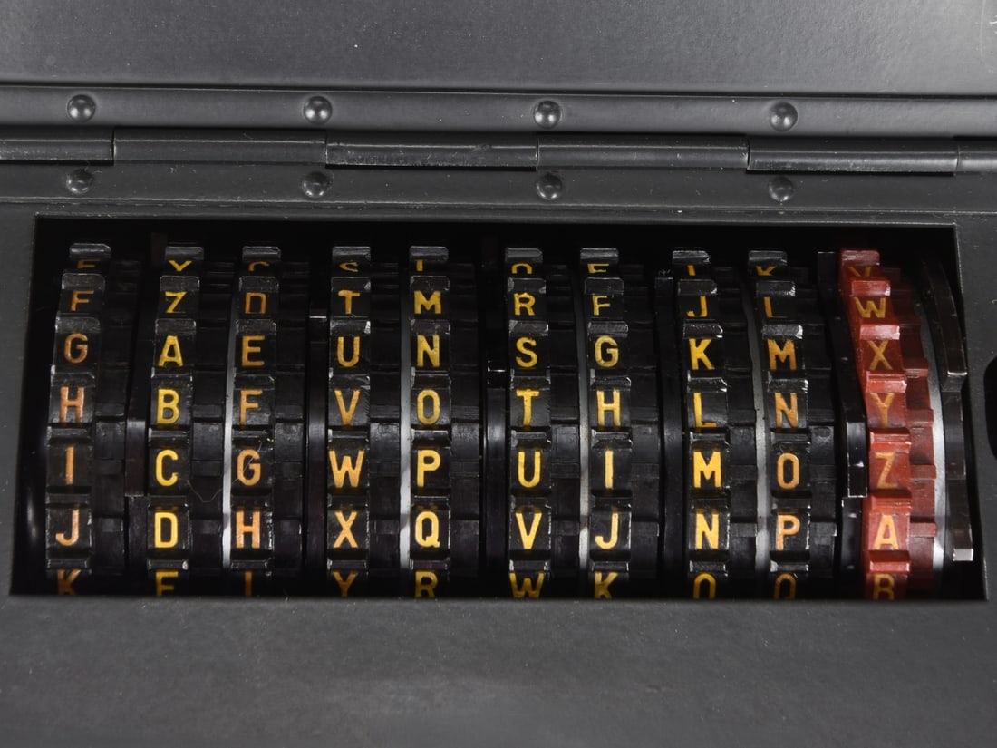 Swiss NEMA Model 45 Cipher Machine - the successor to Enigma - 5