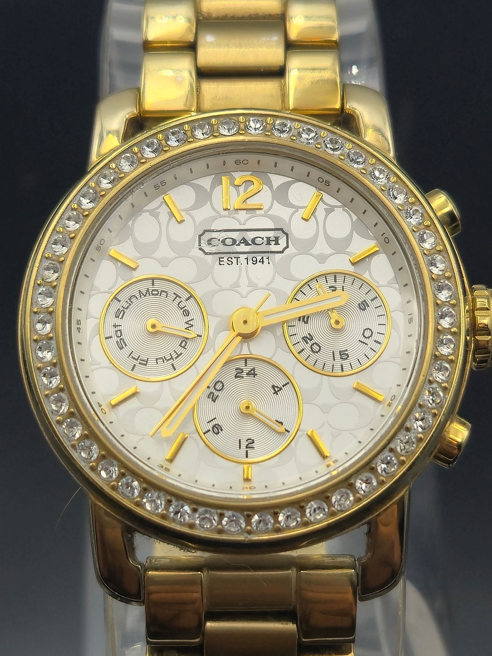 Coach CA.75.7.34.0773S Stainless Steel Chronograph Watch – Discontinued Model (1 of 10)