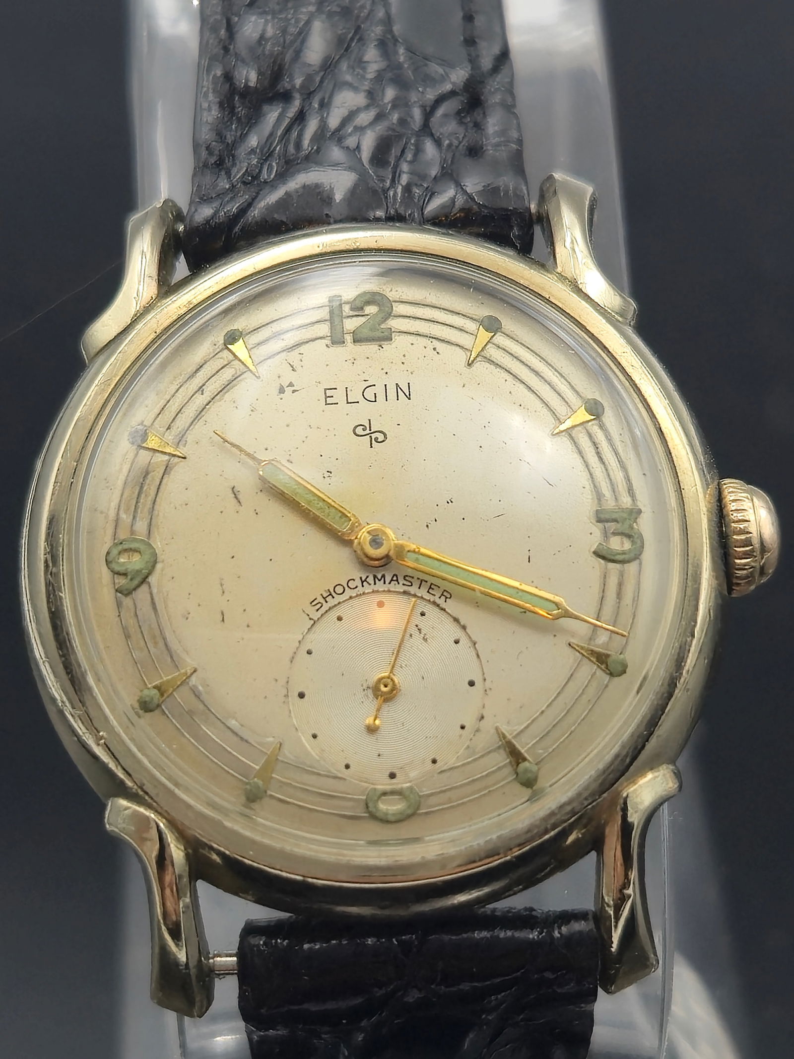 1951 Elgin Shockmaster Men’s Watch – Caliber 687, 17 Jewel Manual Wind, U.S.A. Made (1 of 10)