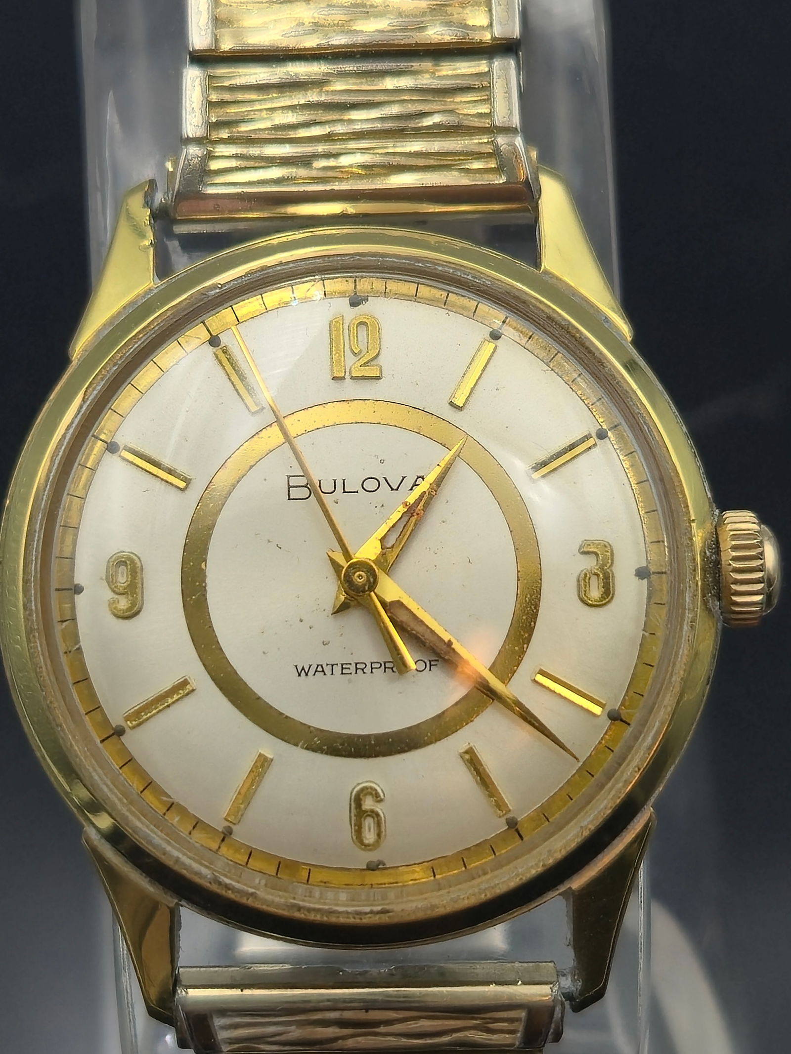 1964 Bulova Waterproof Men's Dress Watch – 10K RGP, Cal. 11ALC, Manual Wind (1 of 9)