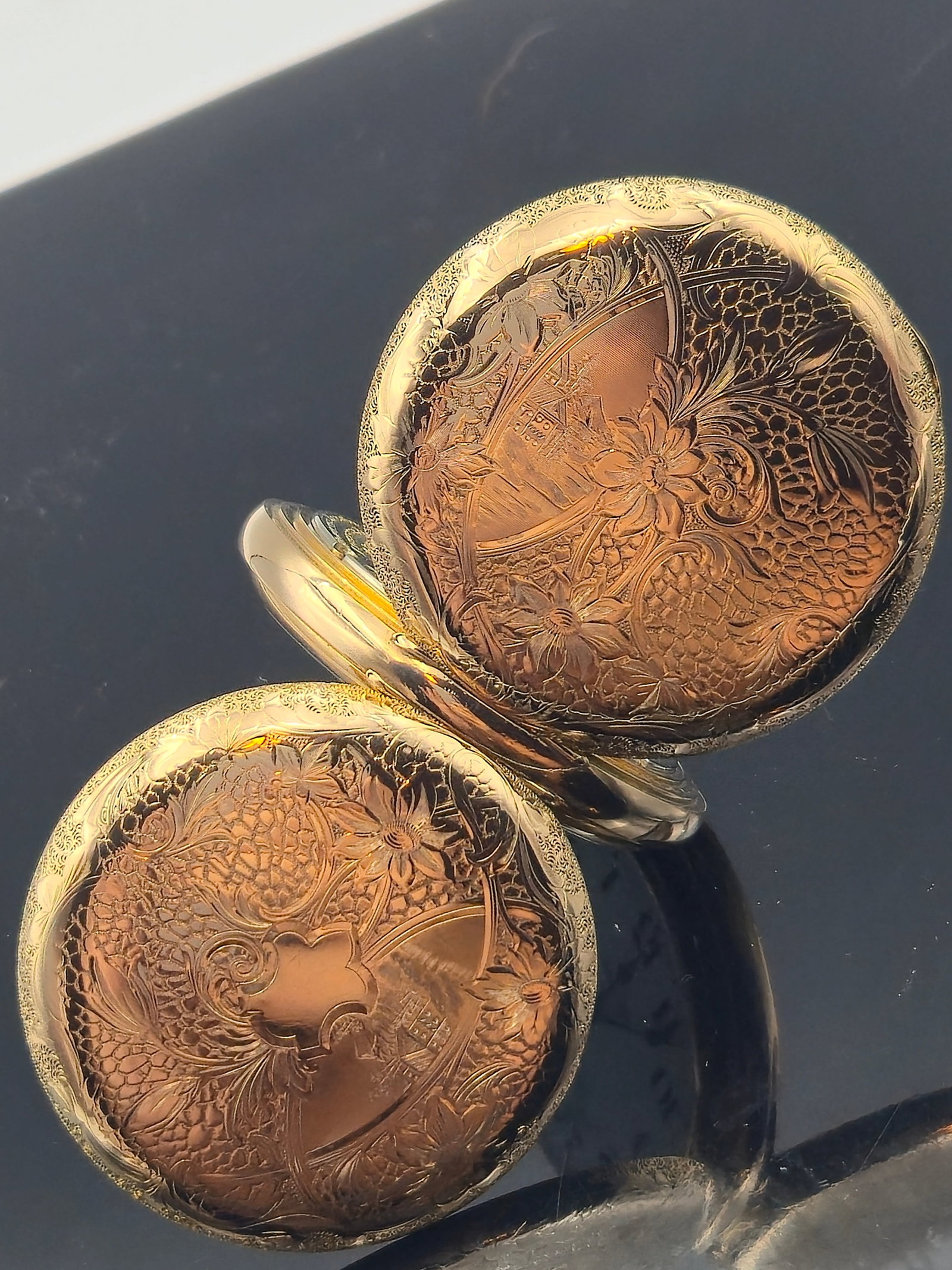 Antique 1901 Hamilton Grade 926 Pocket Watch – 17 Jewel – Engraved Hunter Gold-Filled Case (1 of 15)