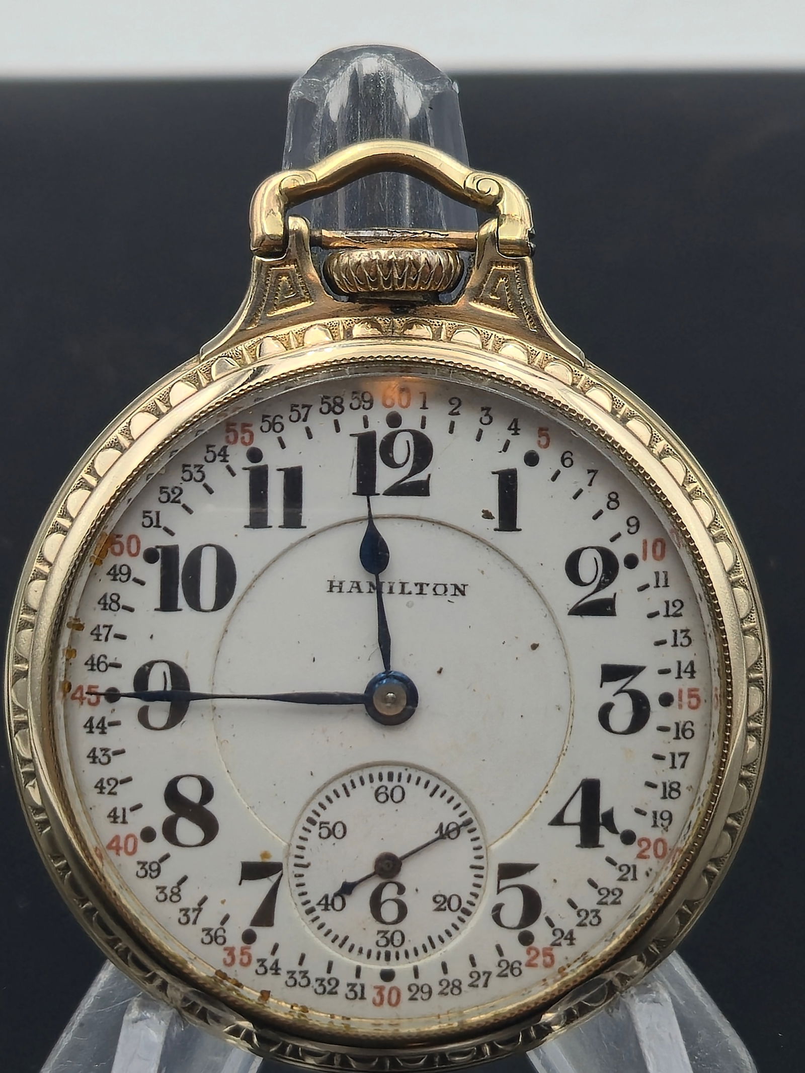 Hamilton 992 Railroad Pocket Watch | 21 Jewels | Montgomery Dial | 10K Gold-Filled Case | c. 1926 (1 of 11)