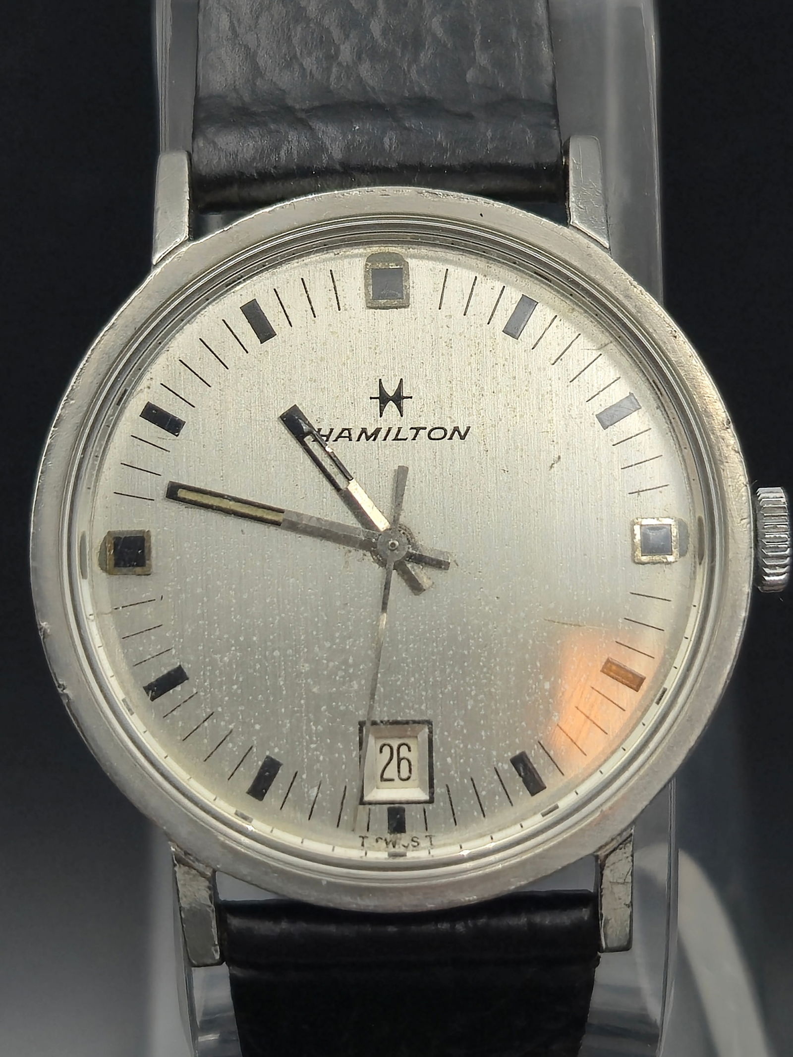 Vintage Hamilton Automatic Men's Watch – Stainless Steel – Date Window – 17 Jewels Cal. 62 (1 of 8)