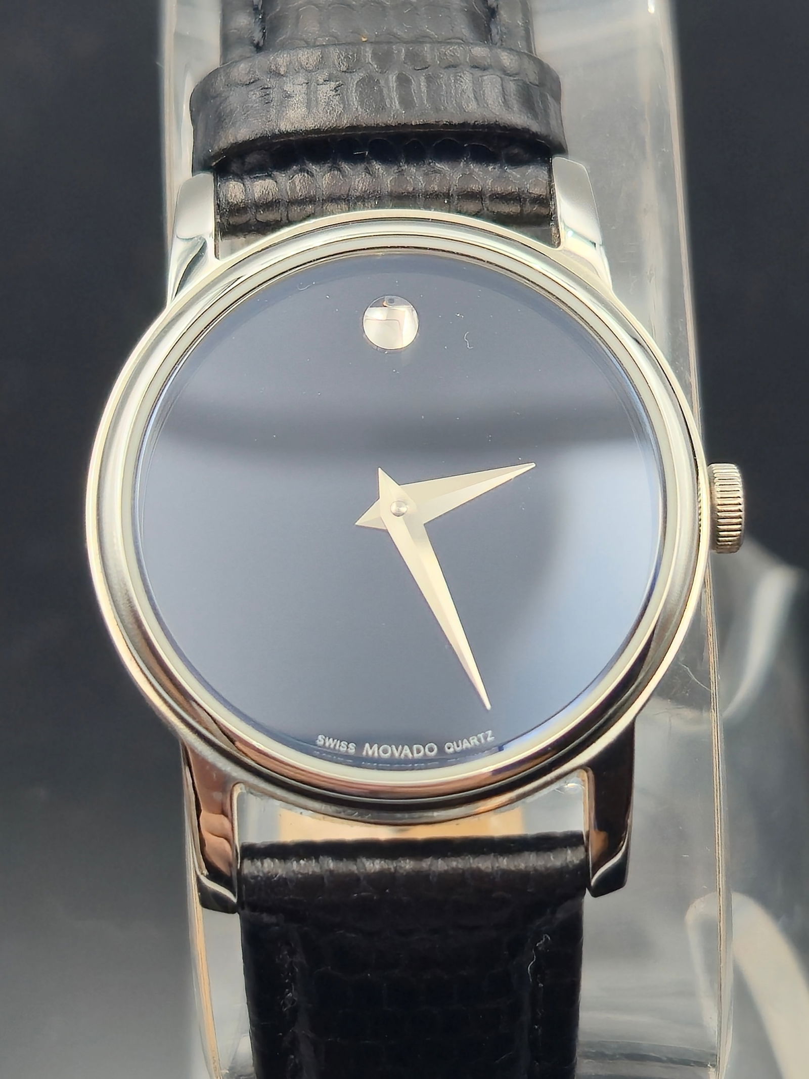 NOS Movado Museum Classic Quartz Watch – Ronda Movement, Sapphire Crystal, New Battery (1 of 10)