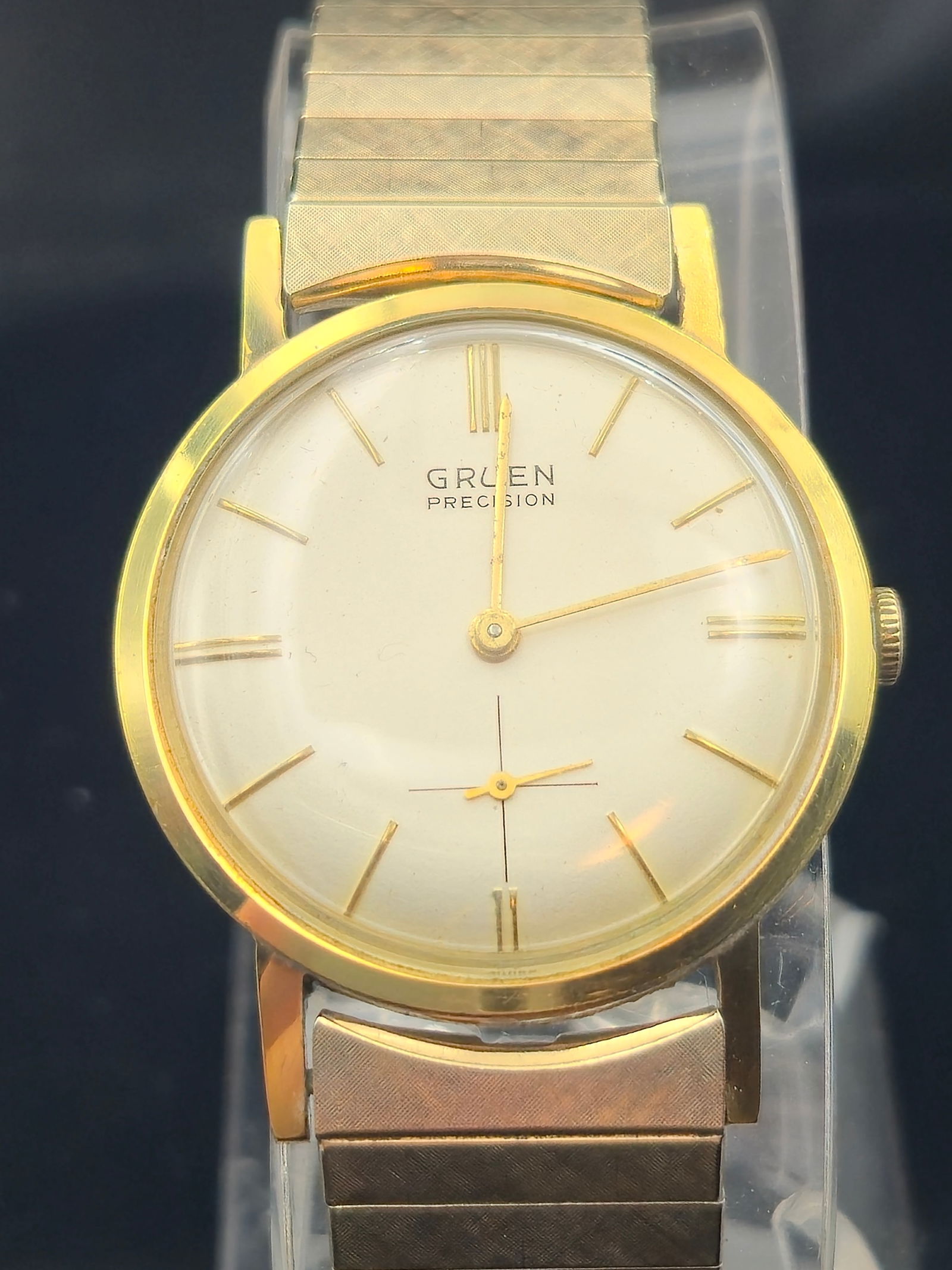 Vintage 1950s–60s Gruen Precision 17J Manual Wind Men’s Watch – Swiss Made, Cal. 510 (1 of 10)