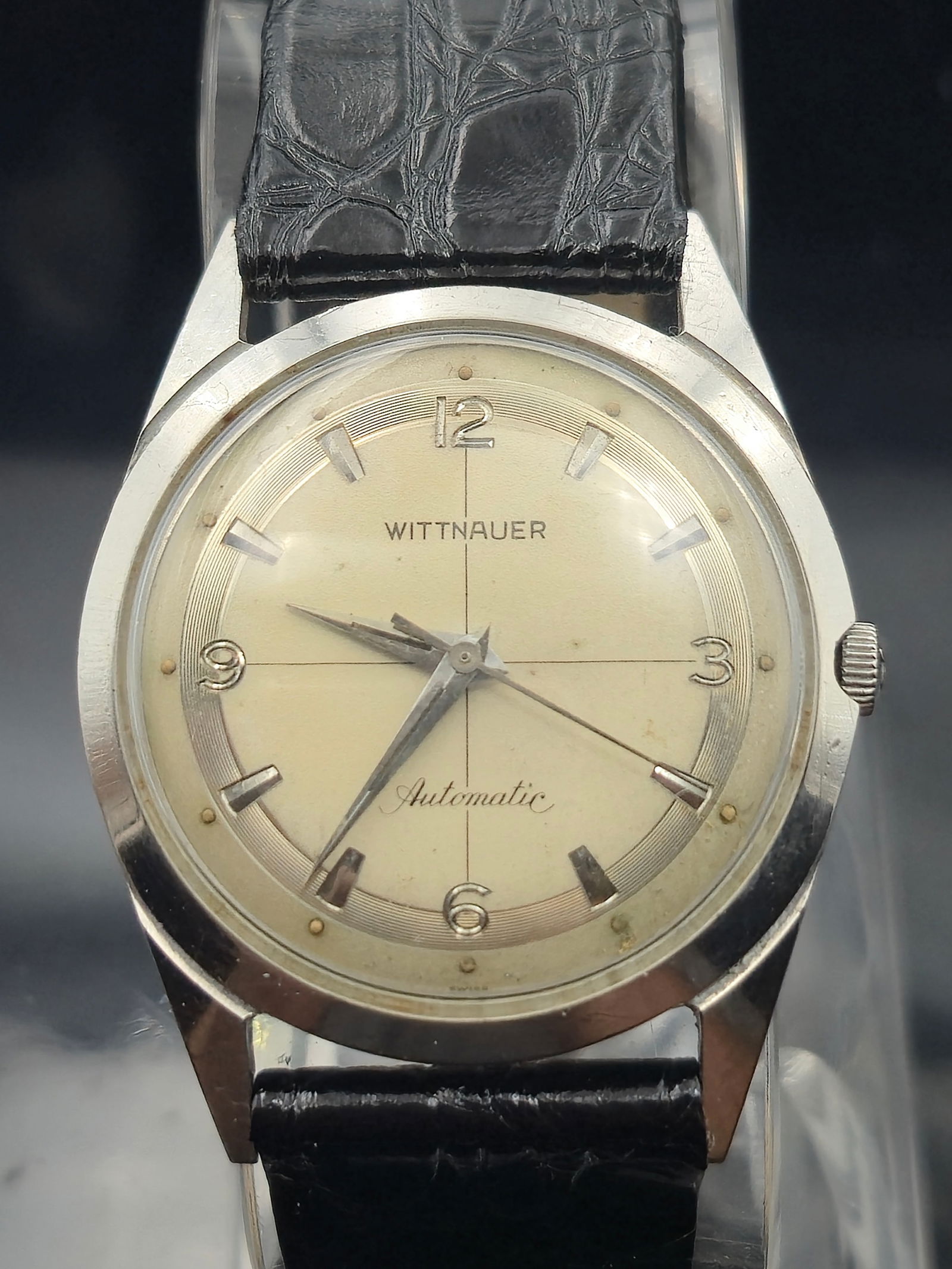 Vintage WITTNAUER men's automatic watch day/date D11KAS/2