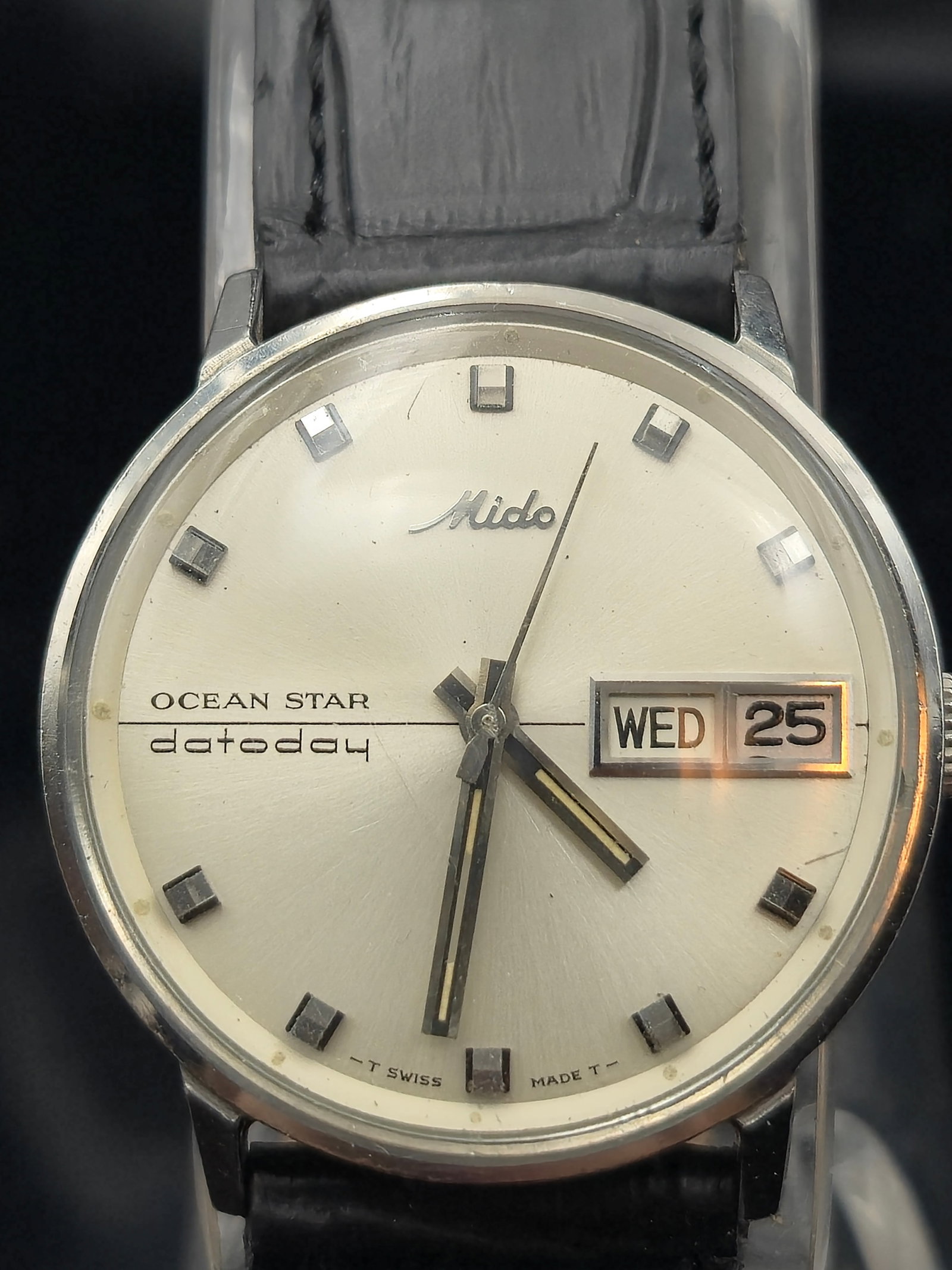 Vintage Mido Ocean Star Datoday Automatic – 33.8mm – Swiss Made – Day/Date (1 of 8)