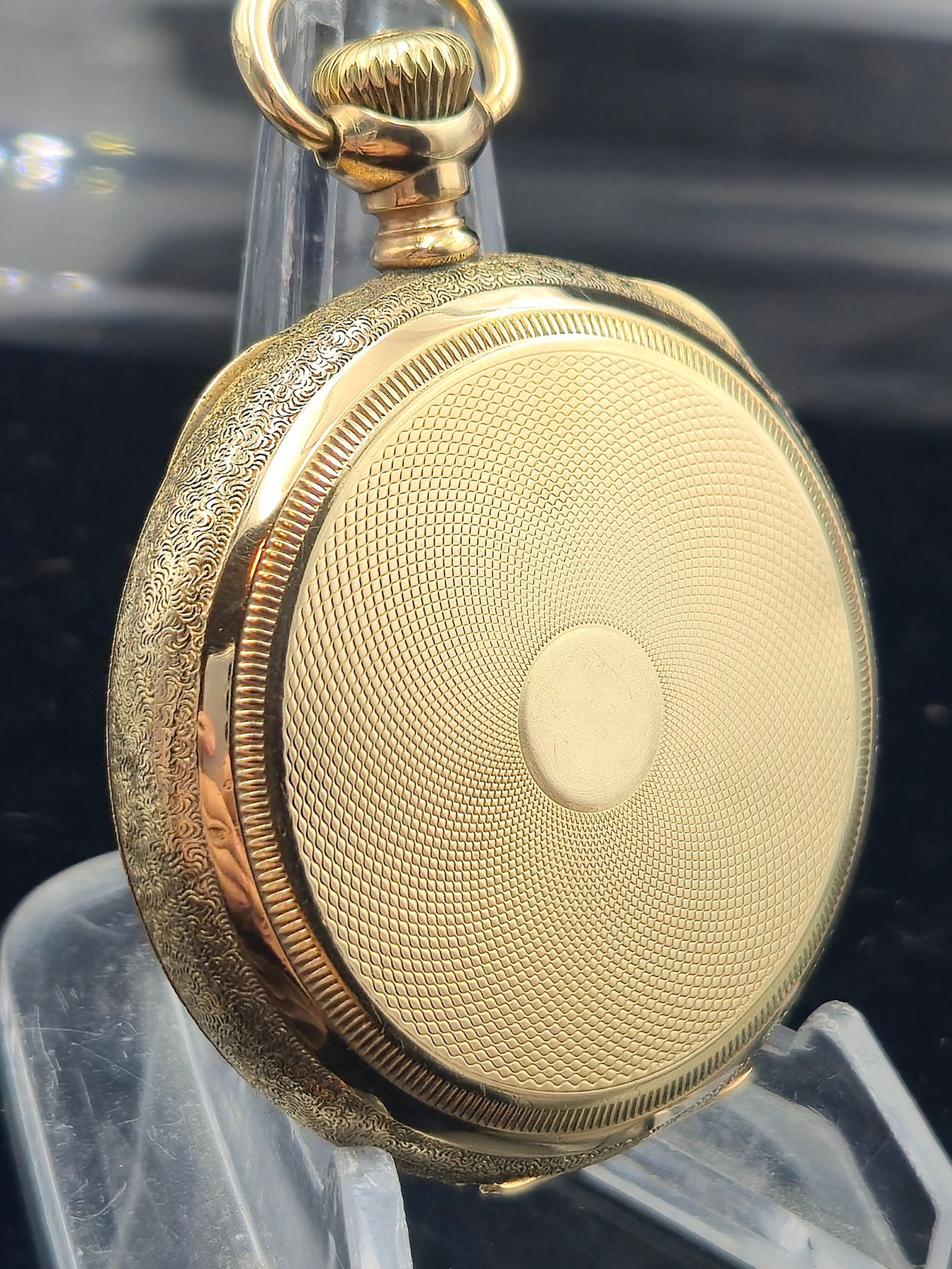 1904 Elgin Grade 244 Pocket Watch – 16s 17J Gilt Screwed Settings – 14K Gold-Filled Case (1 of 10)