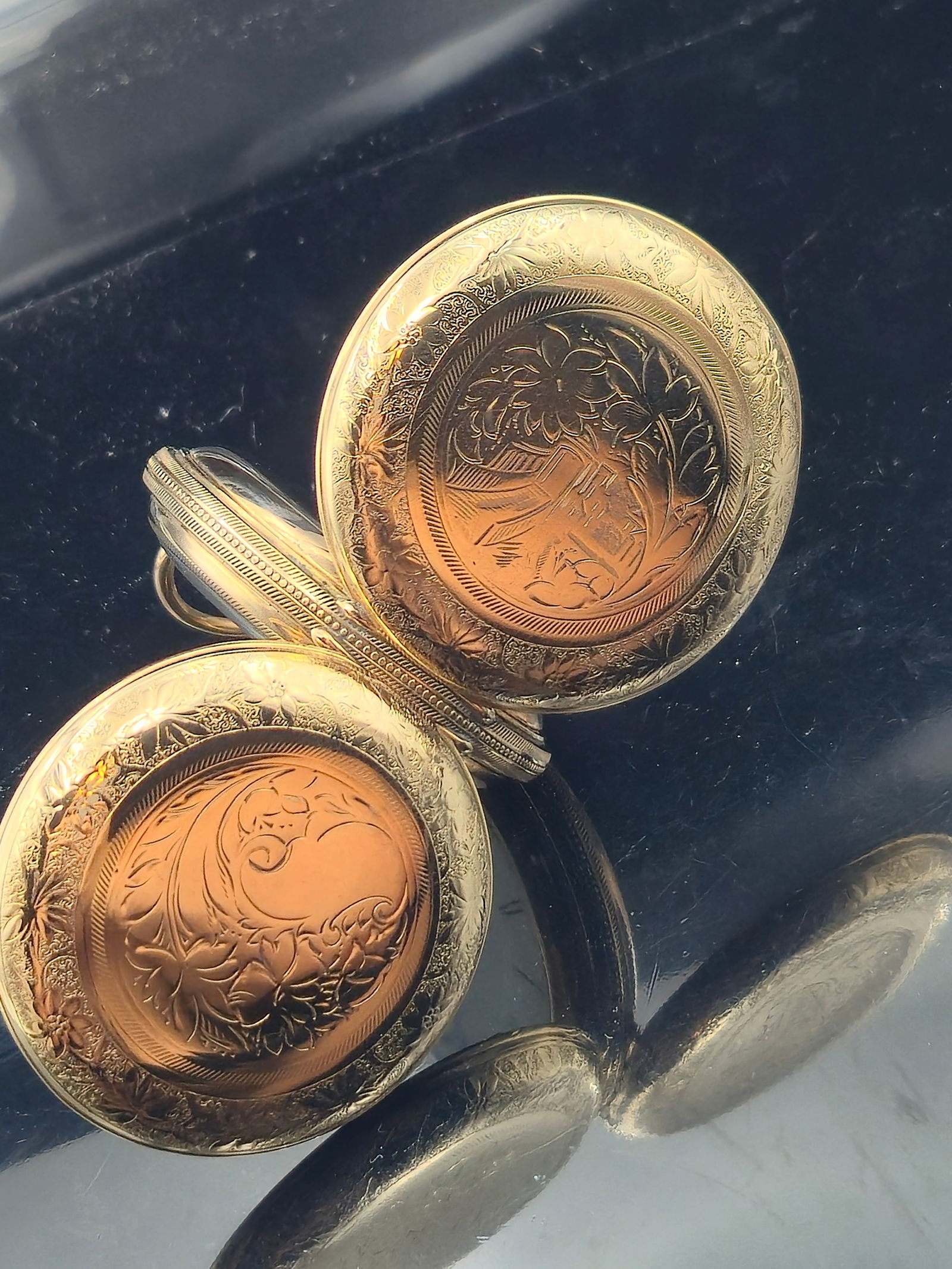 1883 Illinois Grade 2 18s 11J Pocket Watch – Gilt Full Plate, Fahys Montauk Case, Decorative Roman (1 of 12)