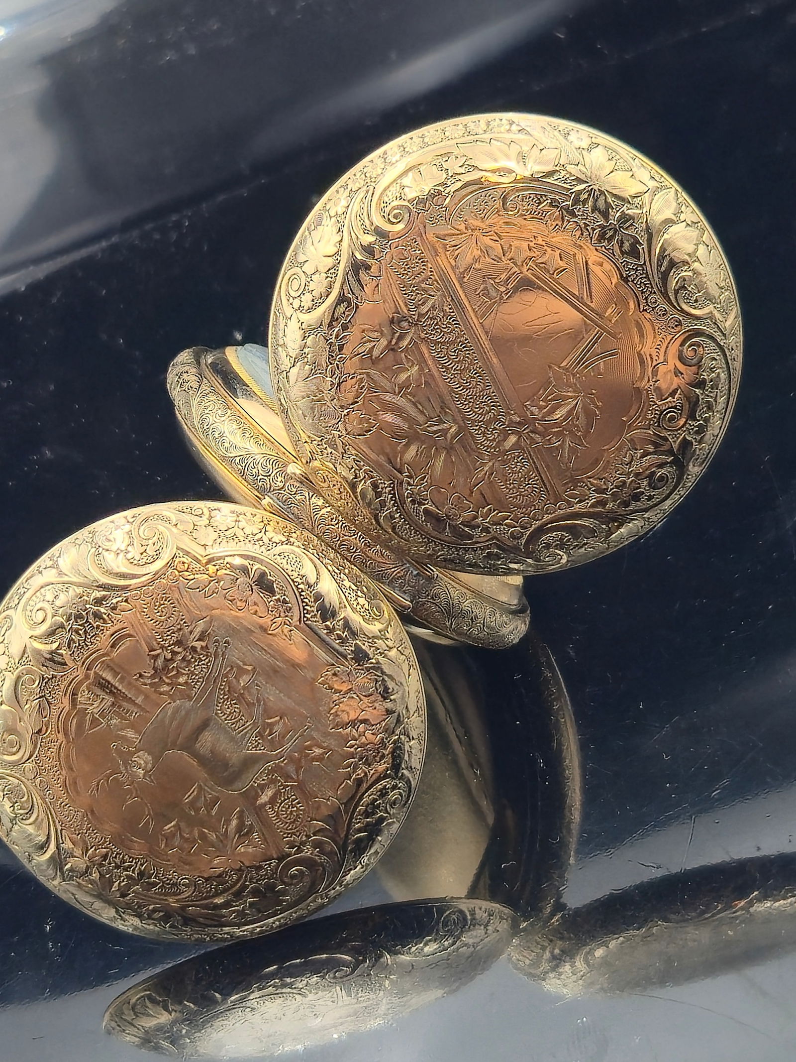 1887 Elgin B.W. Raymond Grade 27 18s 15J Pocket Watch – Double-Sunk Roman Dial, Heavy Gold-Filled (1 of 15)