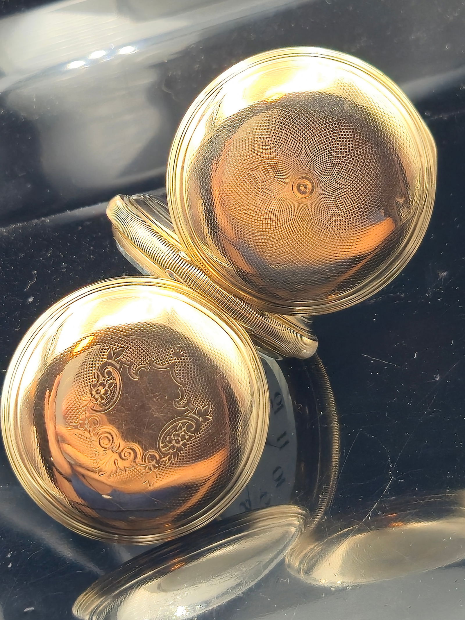 1911 Hamilton Grade 925 Pocket Watch – 18s, 17J – Running – Gold-Filled Hunter Case (1 of 15)