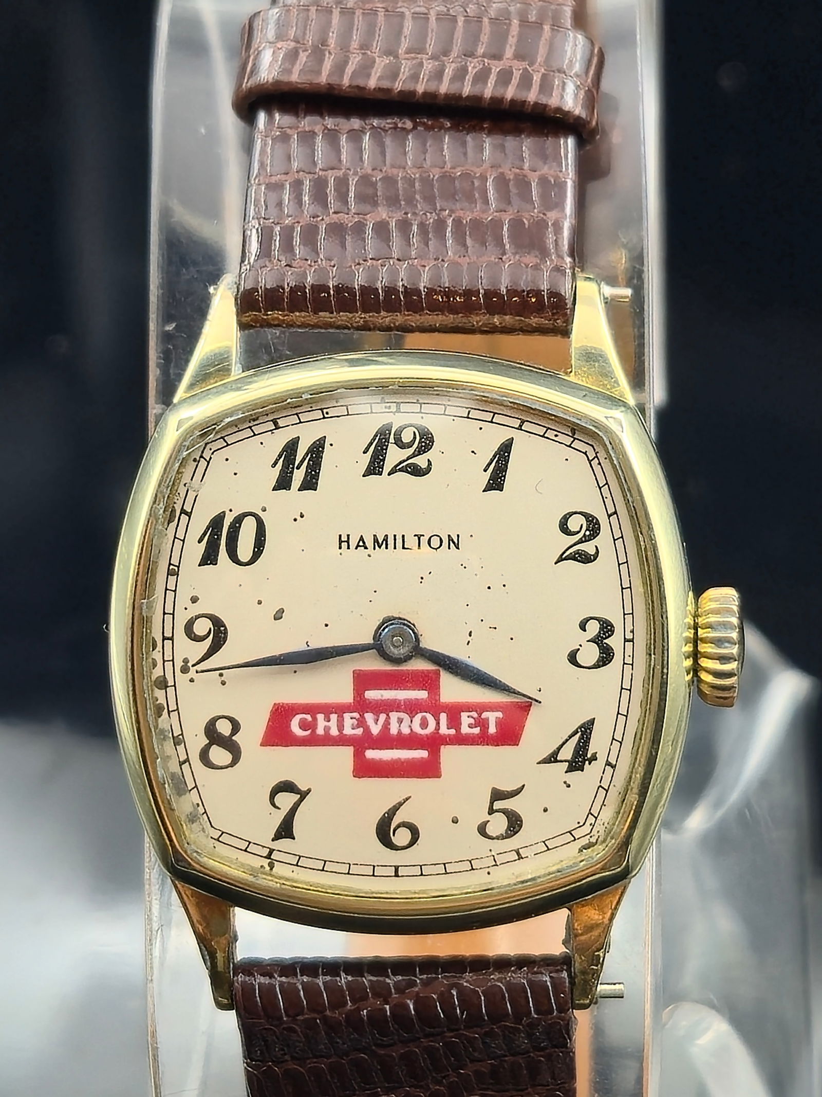 1925 Hamilton 986A 17J 14K GF Chevrolet Dial 29mm (1 of 11)