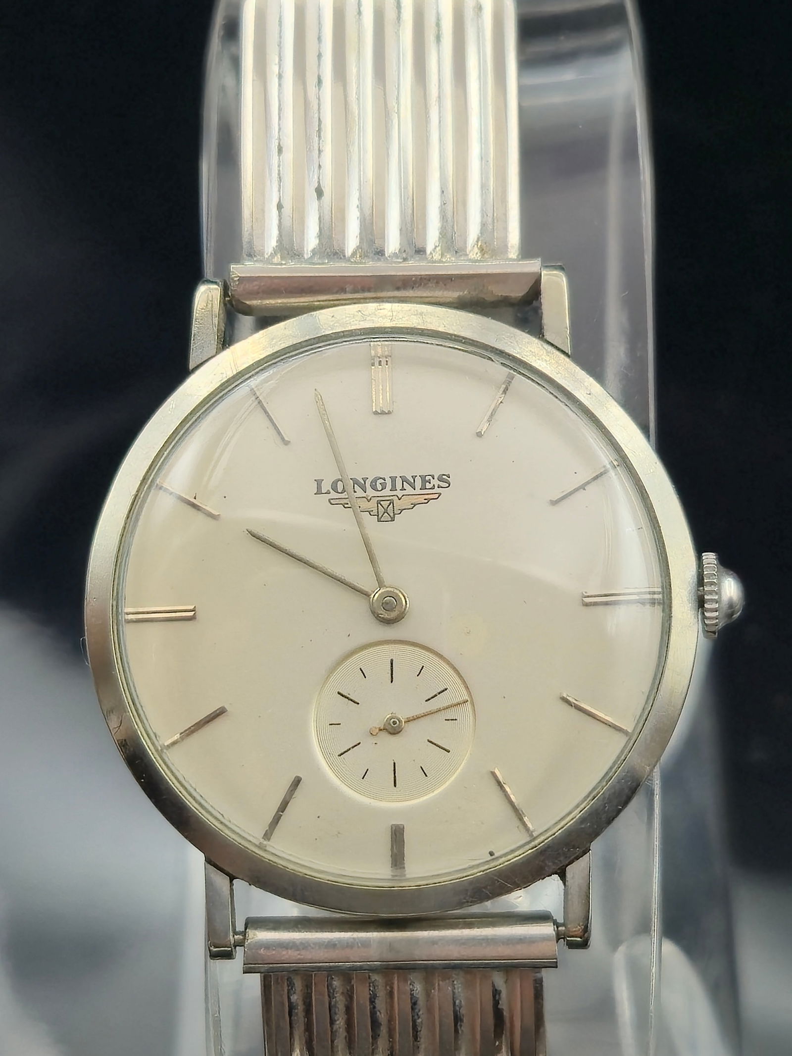 1960s Longines Wittnauer 23Z 17J 10K GF 32.5mm Dress Watch w/ Bracelet (1 of 11)