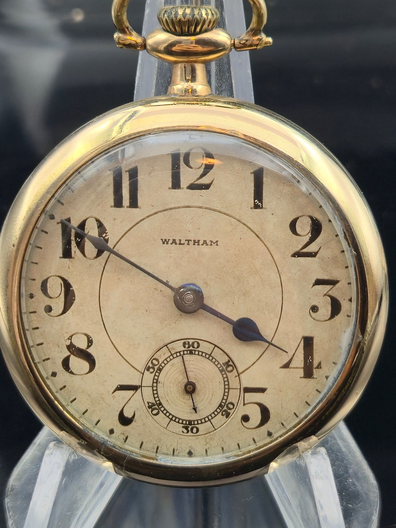 1906 Waltham No. 625 16s 17J OF GF Pocket Watch in Salesman Case (1 of 8)