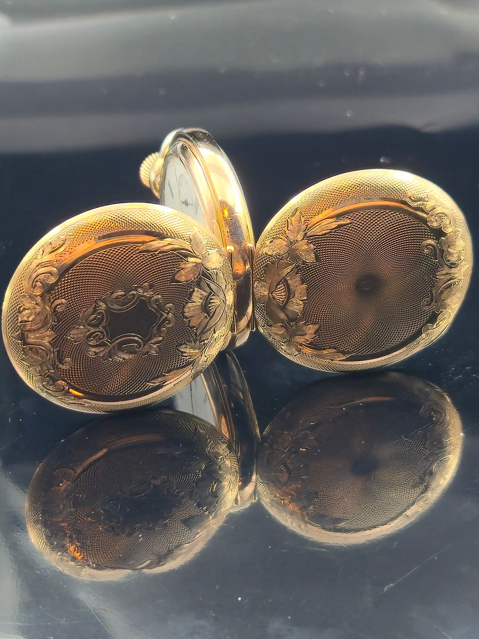 1901 Elgin Grade 269 0s 7J GF Hunter Pocket Watch Roman Dial (1 of 10)