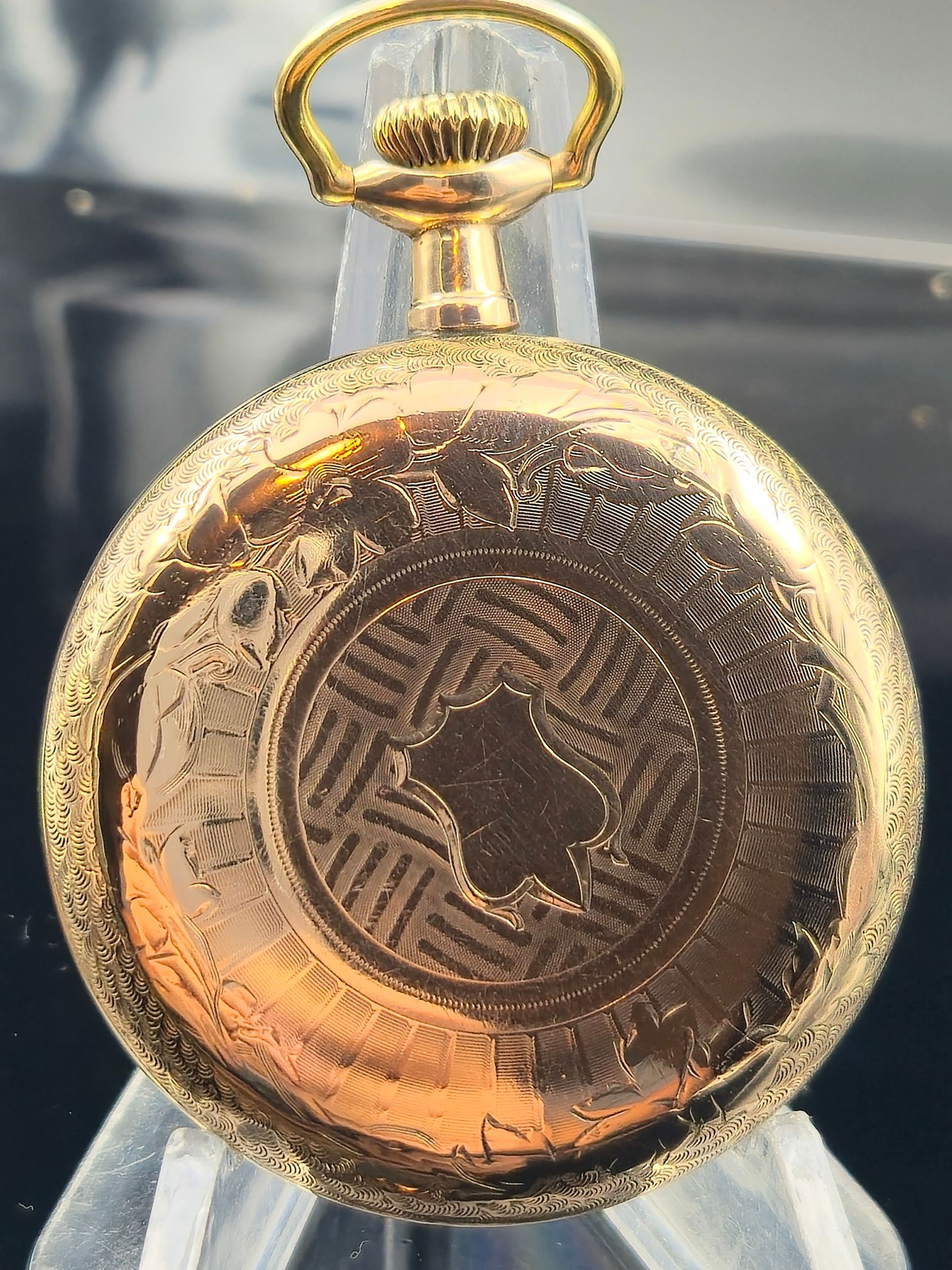 1910 South Bend Grade 203 16s 7J Pocket Watch (1 of 9)