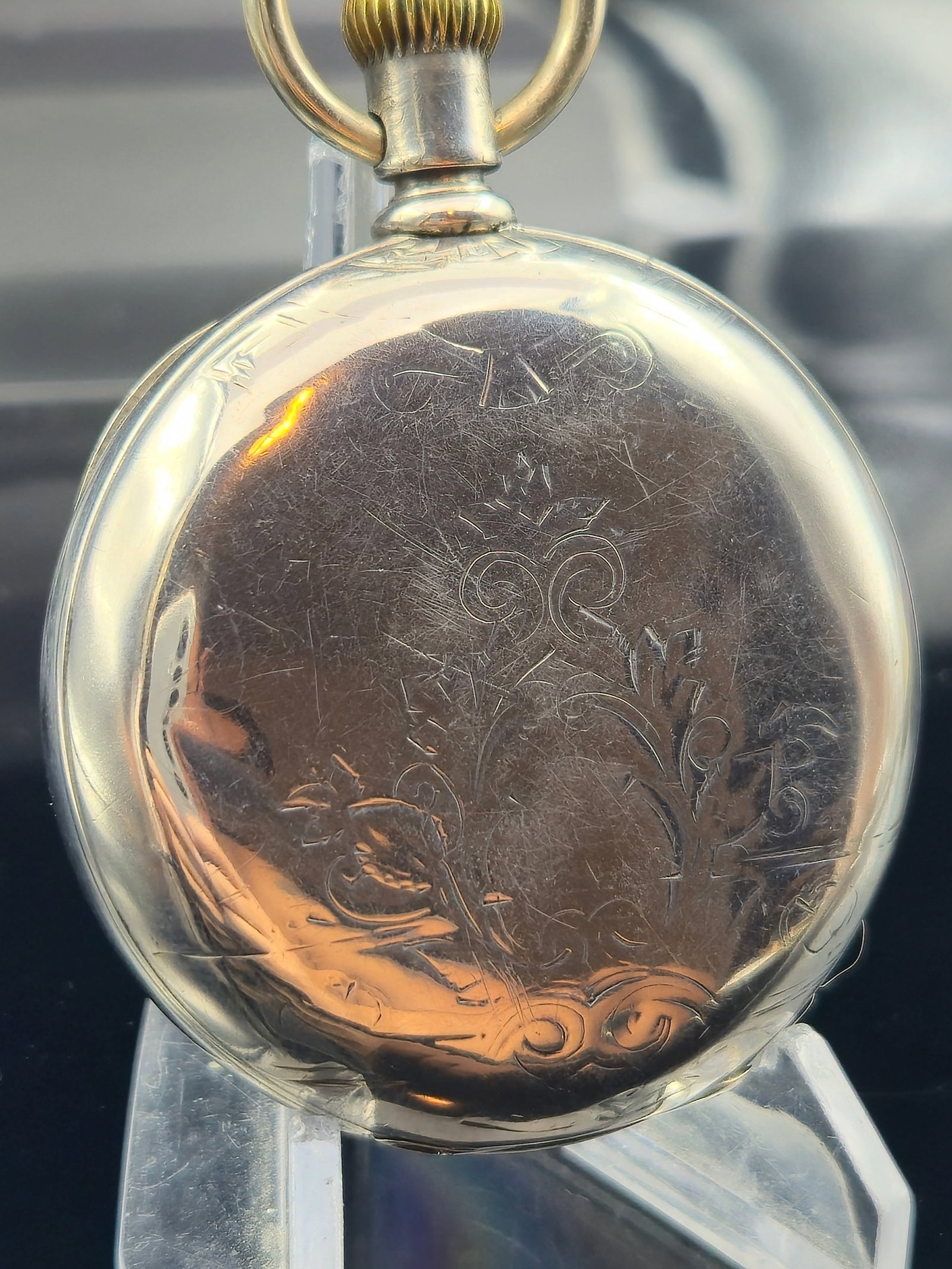 c.1880 Independent Watch Co. Fredonia 18s Coin Silver Keywind Pocket Watch (1 of 9)