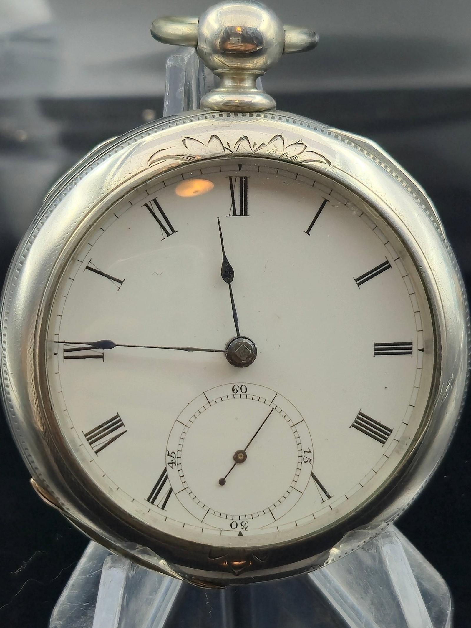 1874 Waltham Home Watch Co. Model 1857 18s 7J Keywind Gilt Hunting Case Pocket Watch – Coin Silver (1 of 9)