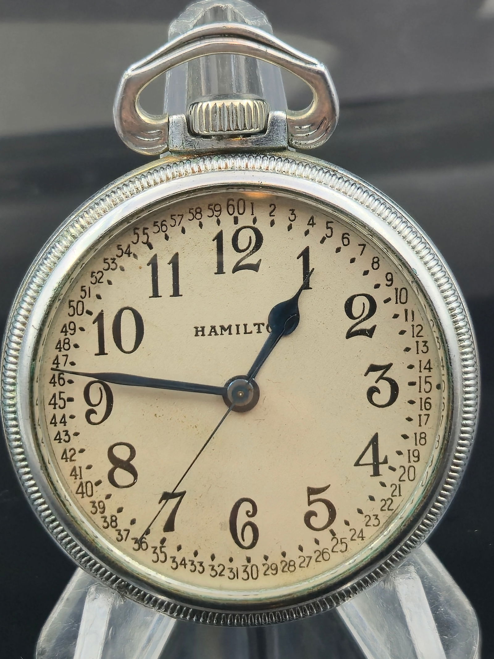 1941 Hamilton 4992B 22J Military GCT Pocket Watch Early Serial #4C5450 (1 of 9)