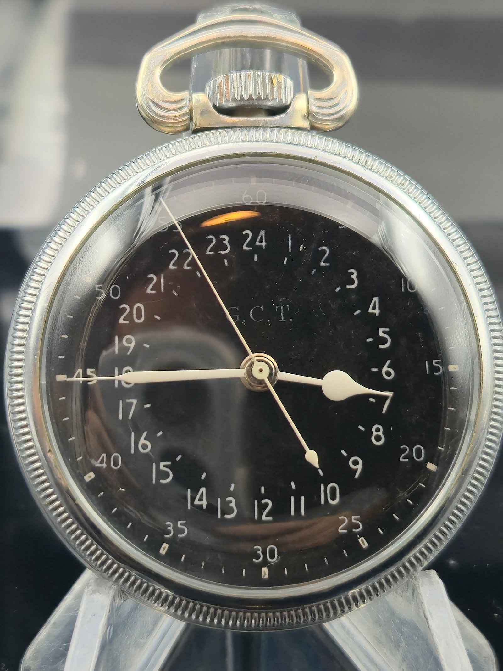 1941 Hamilton 4992B GCT 22J Military Navigation Pocket Watch WWII (1 of 7)