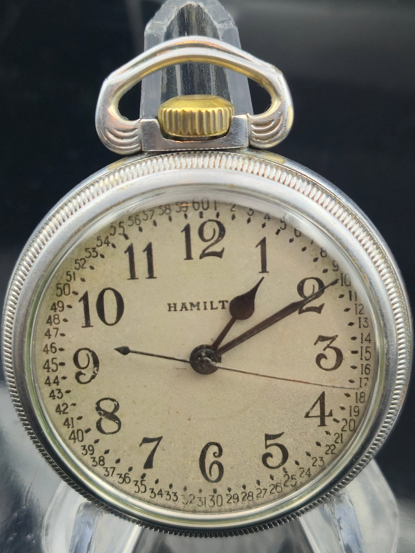 Hamilton 4992B 22J Navigation Master Watch, Keystone Case, 1941 (1 of 9)