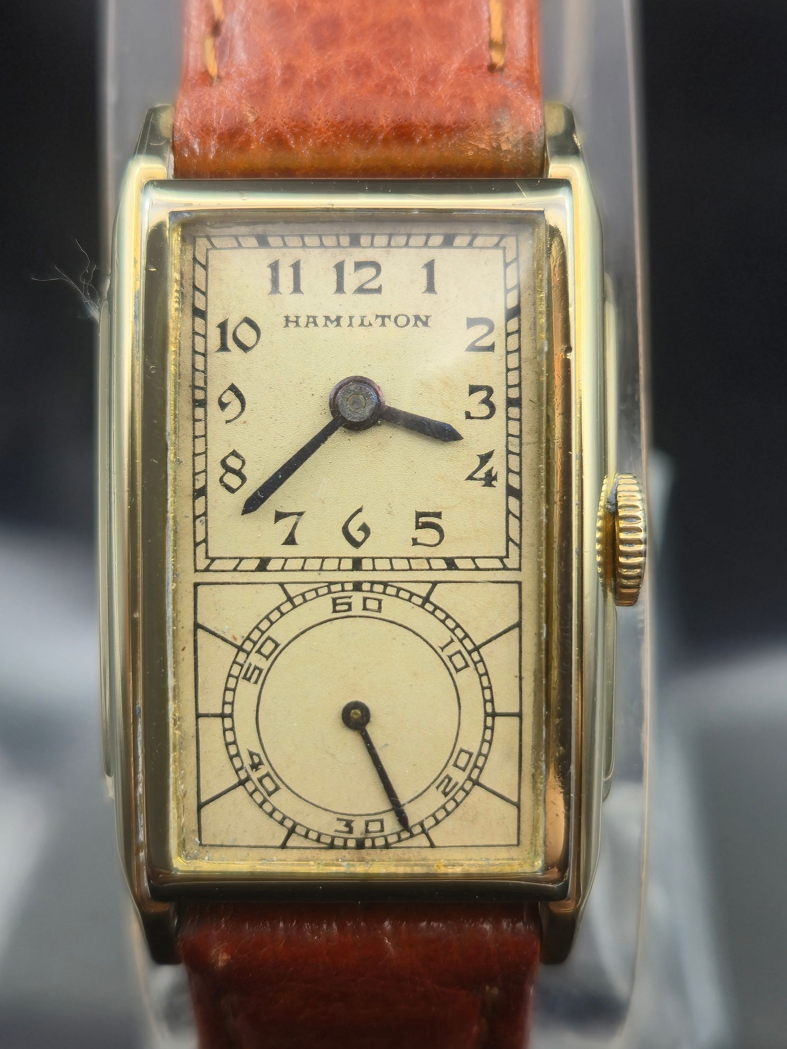 1940s Hamilton Doctor’s Watch Seckron 14K GF Cal. 980B Running (1 of 11)