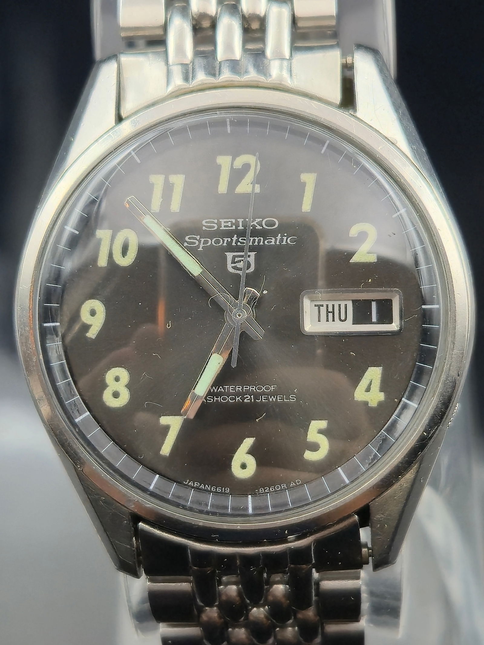 1967 Seiko 5 Sportsmatic 6619-8060 MACV-SOG Vietnam Era Auto (1 of 10)