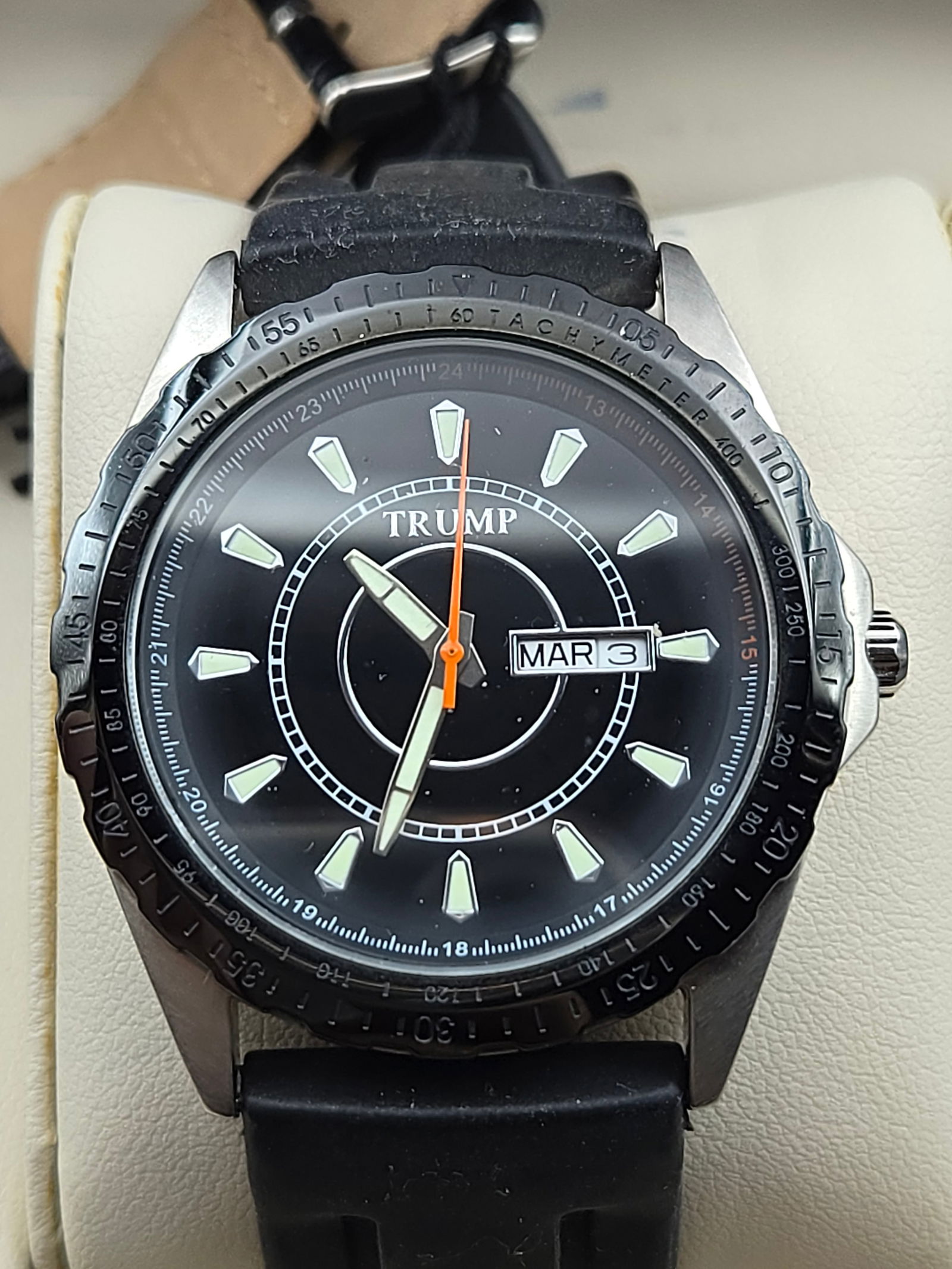 Donald J. Trump Signature Collection Quartz Watch w/ Box & Papers Running (1 of 9)