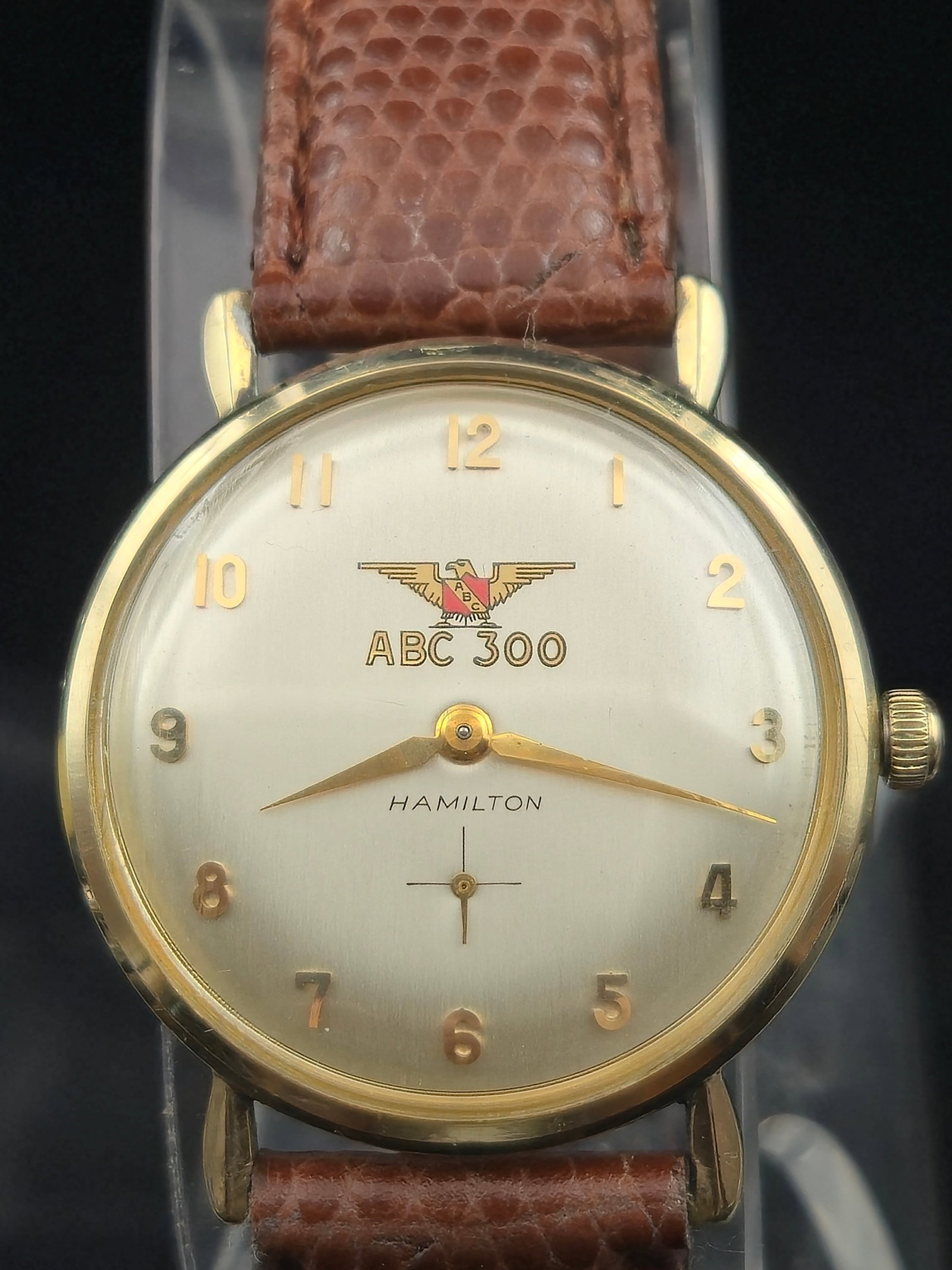 1969 Hamilton ABC 300 Award 10K GF Bowling Watch Sioux City Iowa (1 of 7)