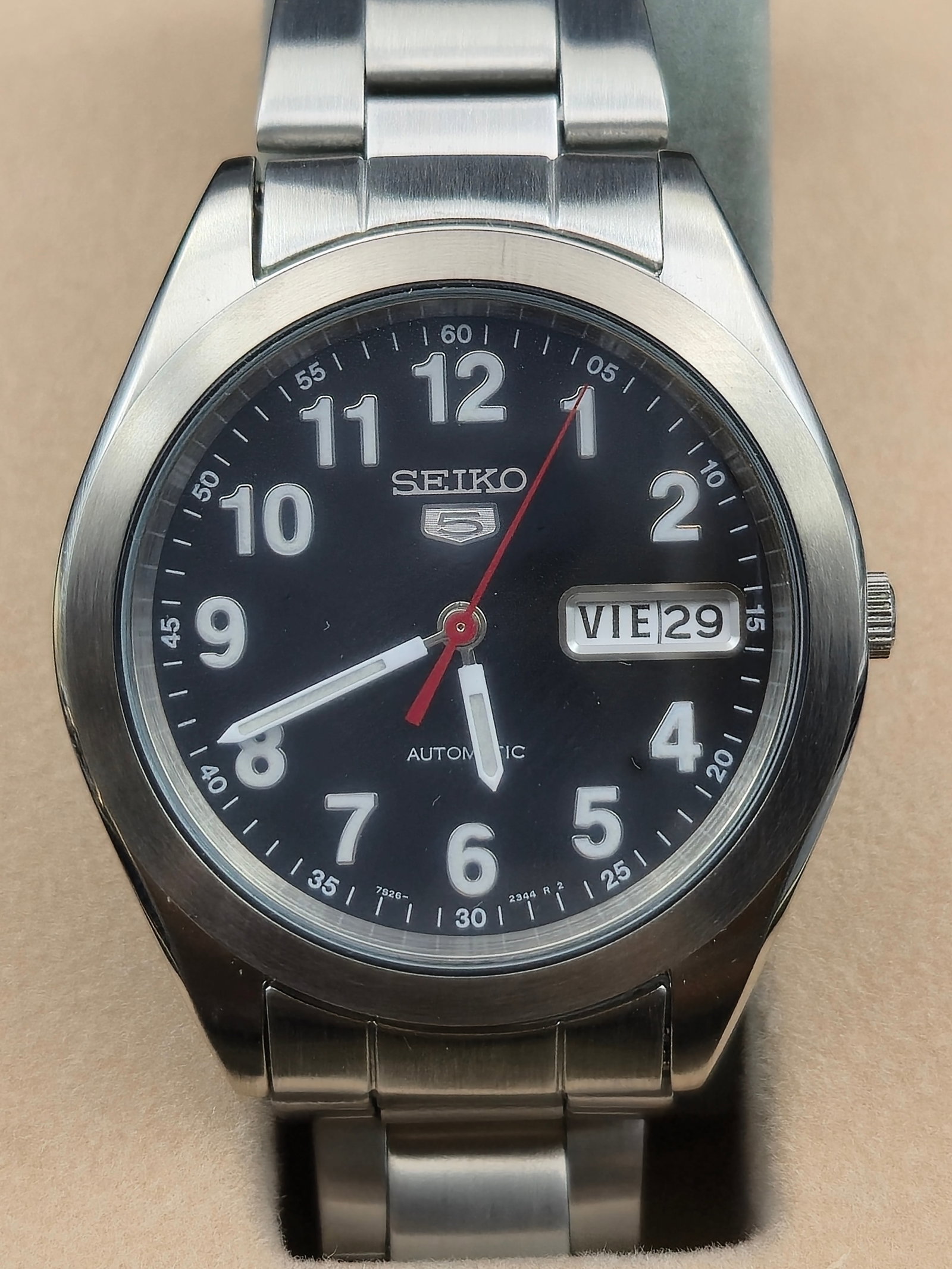 Seiko 5 Automatic SNXA07K 7S26 21J Men’s Watch w/ Box (1 of 9)