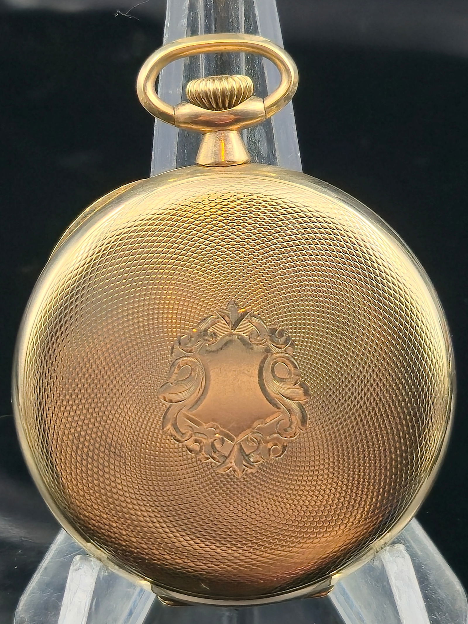1921 Hamilton Grade 910 12s 17J Pocket Watch in Hamilton 25Y GF Case (1 of 9)