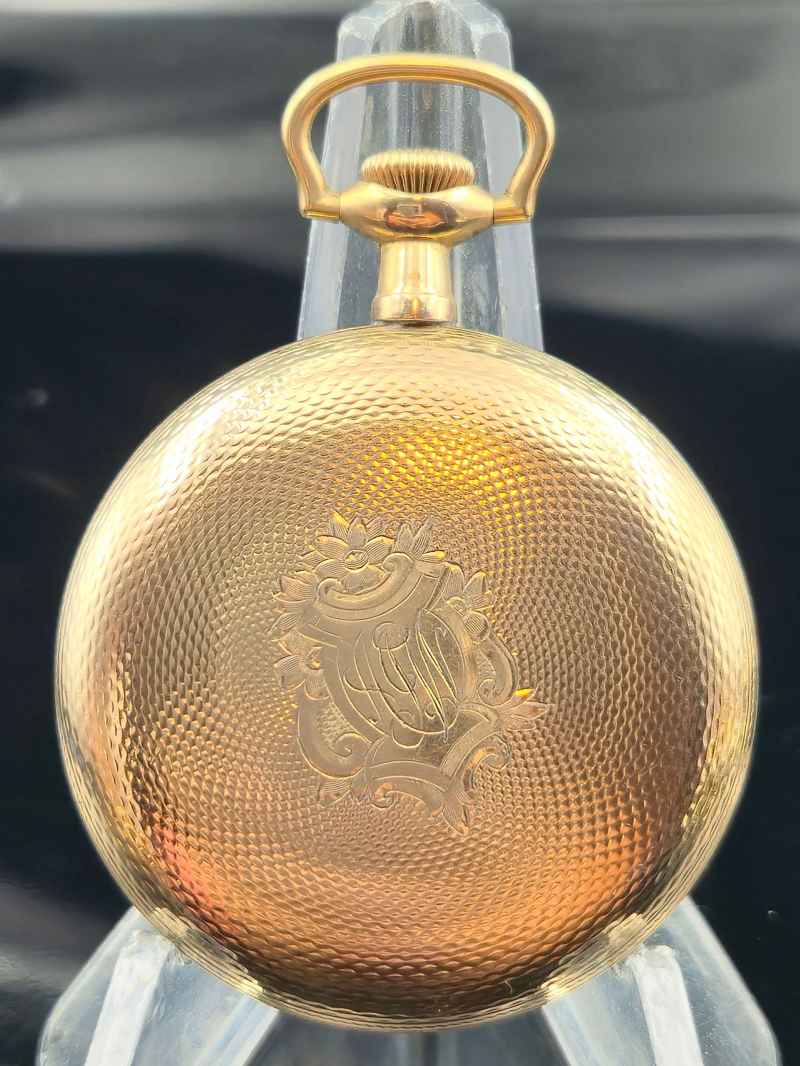 1916 Elgin 12s 7J Grade 303 Gold-Filled Open Face Pocket Watch Running (1 of 8)