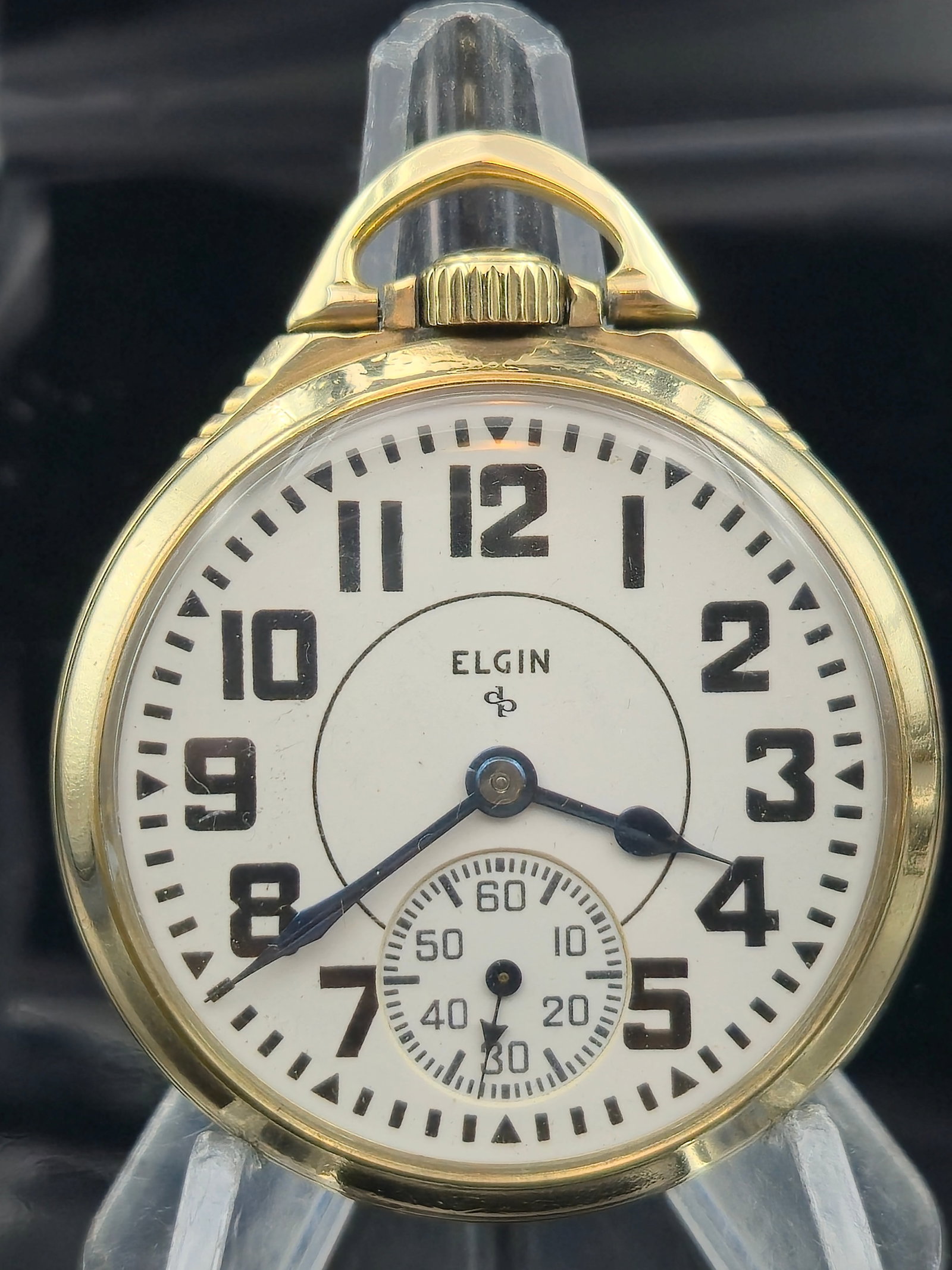 1949 Elgin B.W. Raymond 571 16s 21J RR Grade Pocket Watch 10K GF (1 of 8)