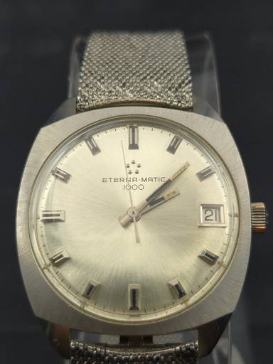 Vintage Swiss Eterna Matic 1000 Star Automatic Eterna Matic Star