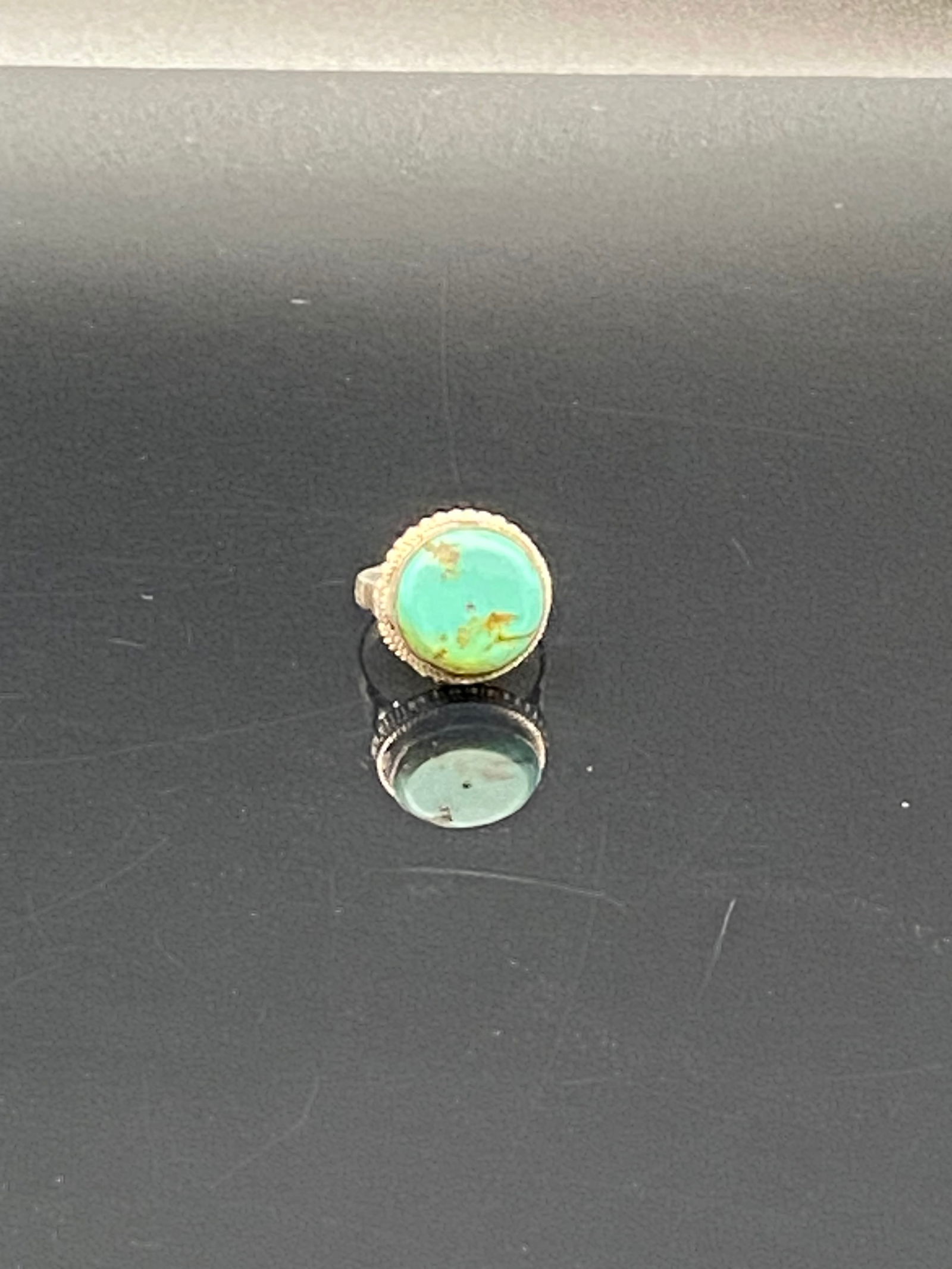 Vintage Sterling Silver Turquoise Ring (1 of 5)