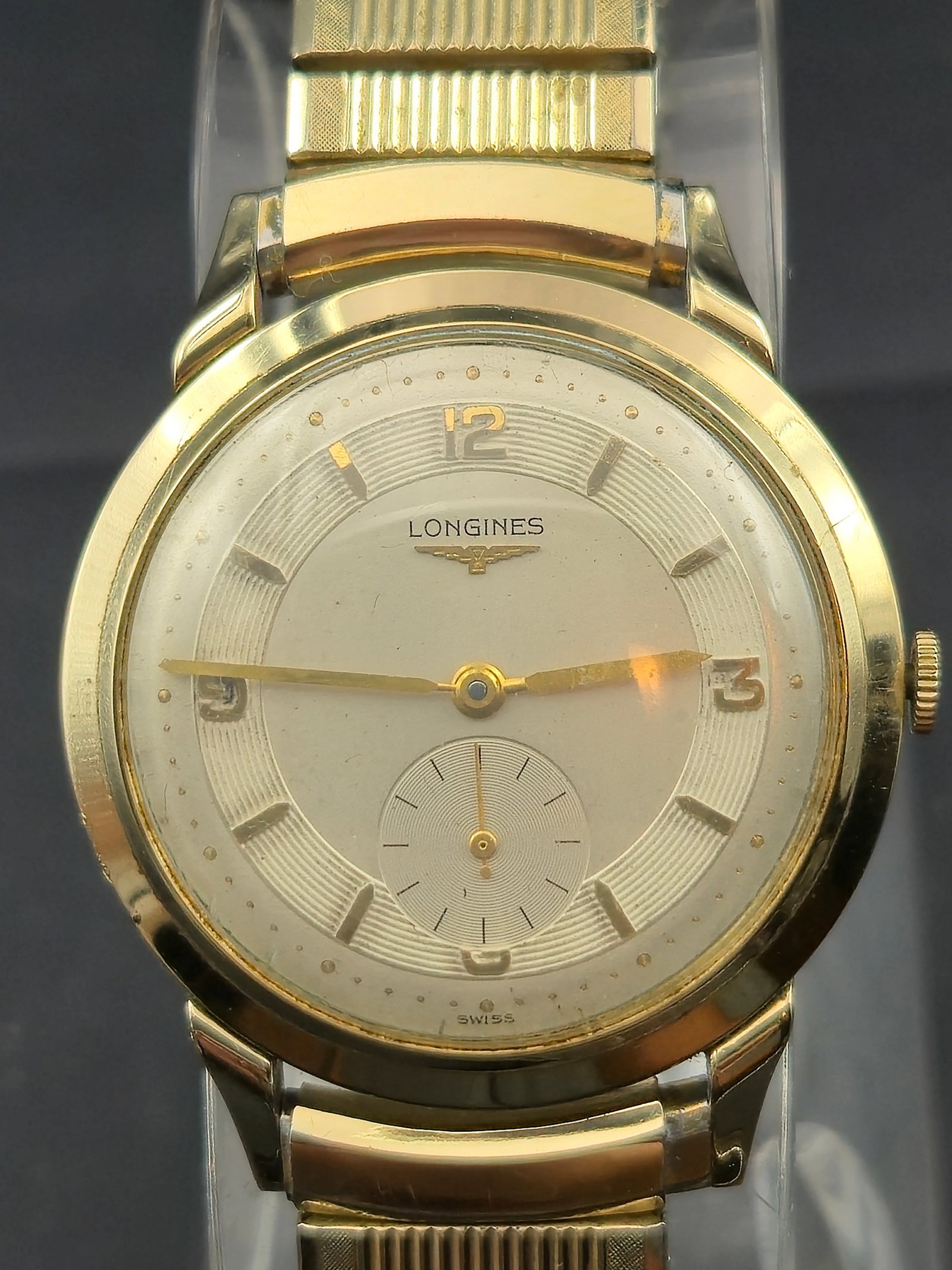 1950s Longines Wittnauer 10K GF 34mm Men’s Watch, Cal. 23Z 17J Manual Wind, Subsidiary Seconds (1 of 11)