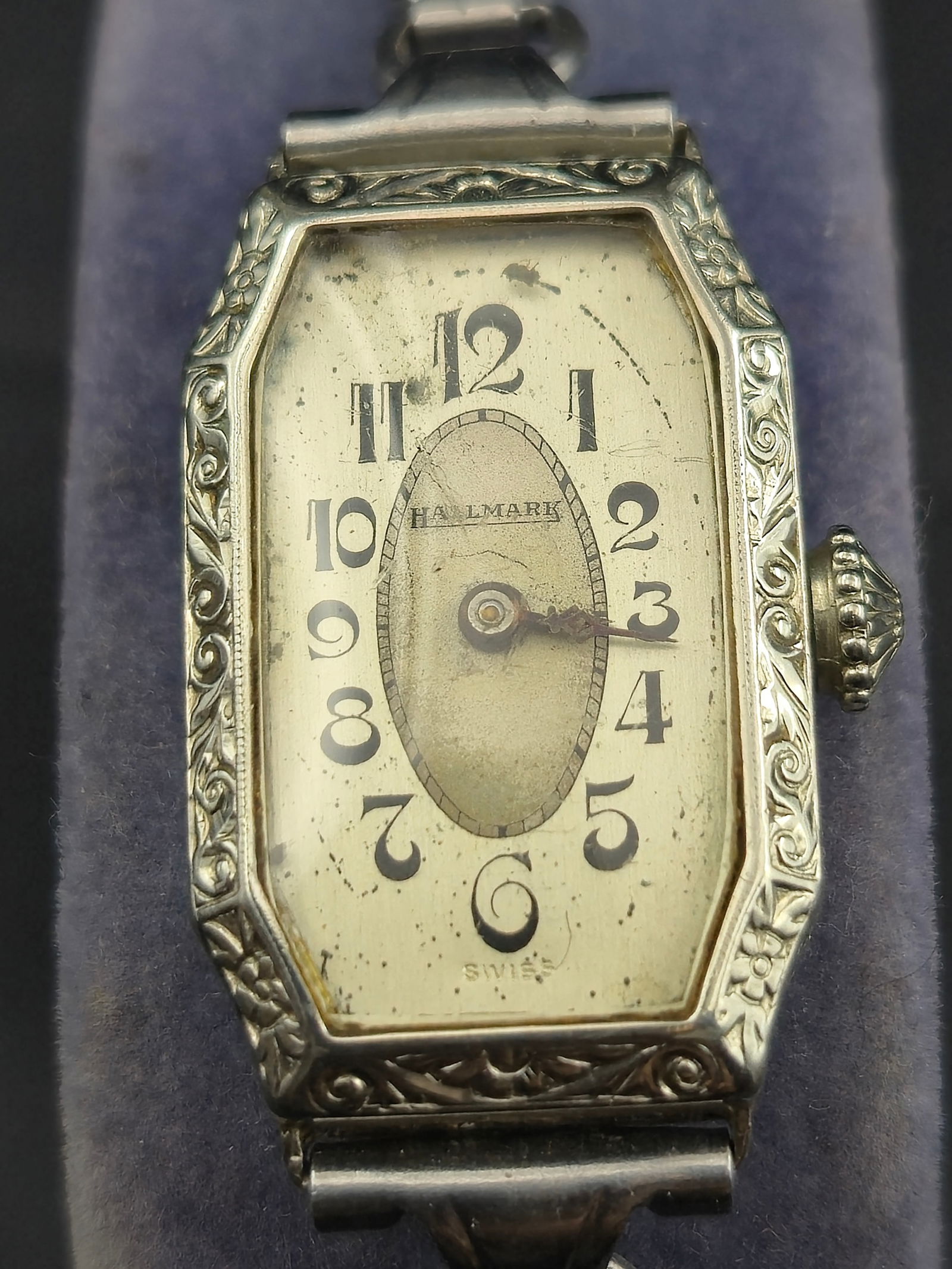 1920s Blancpain Ladies 14K Gold-Filled Art Deco Wristwatch, Wadsworth Case, 15J Swiss, Running (1 of 9)