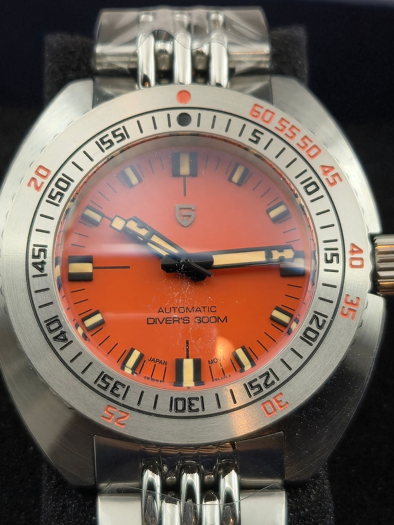 Pagani Design PD-1719 Automatic Diver’s 300M 43mm Orange Dial Watch NOS w/ Box & Papers (1 of 9)
