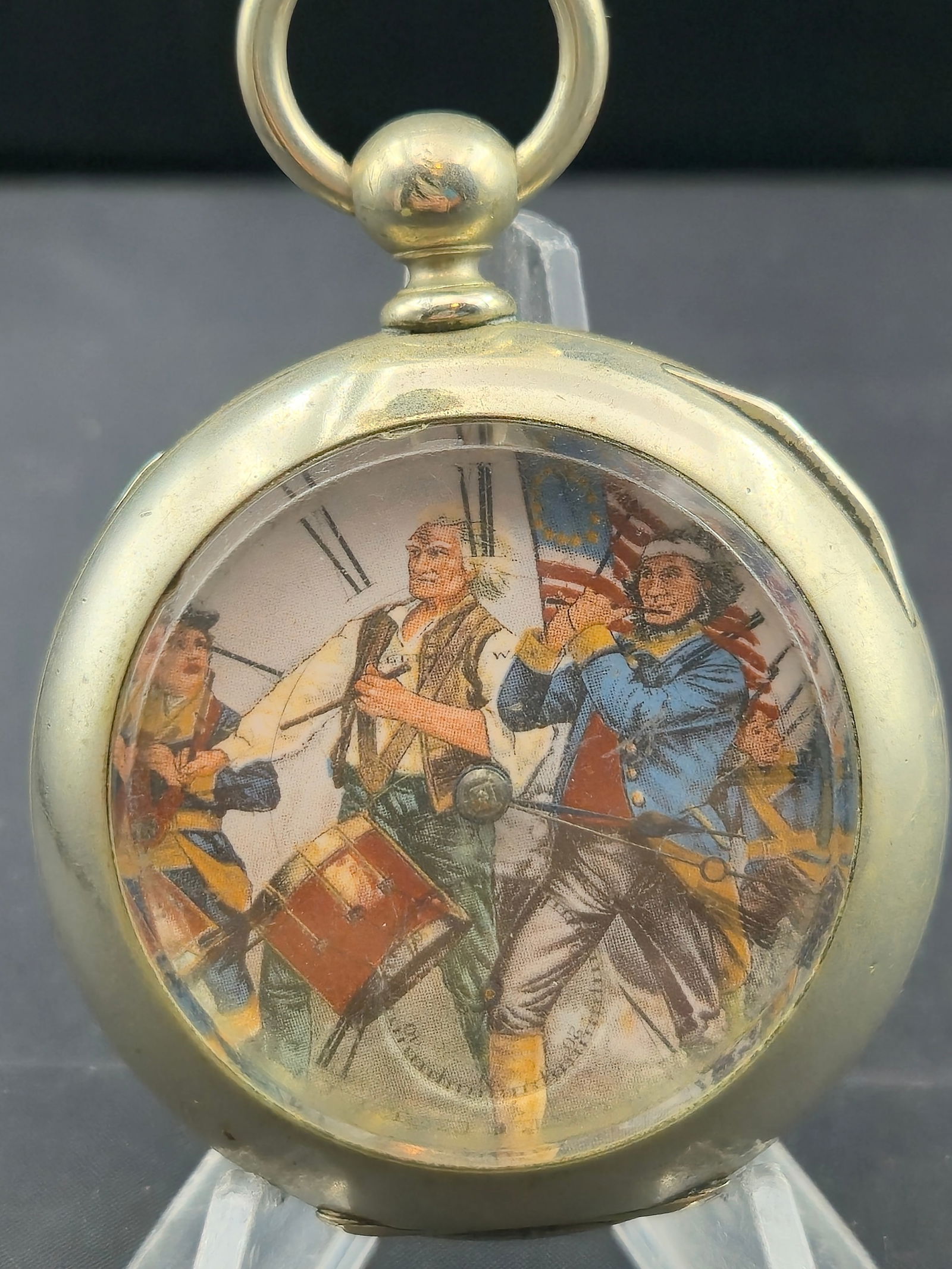 1881 Illinois Grade 2 18s 11J Keywind Pocket Watch in Dueber Silverine Case w/ “Spirit of (1 of 8)