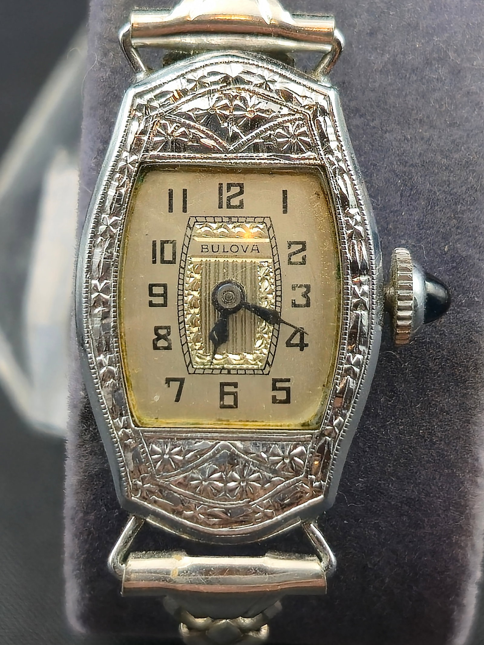 1920s Bulova Ladies’ Art Deco “Flapper Watch” 14K GF, 15J Manual Wind, Runs, Original Box (1 of 12)