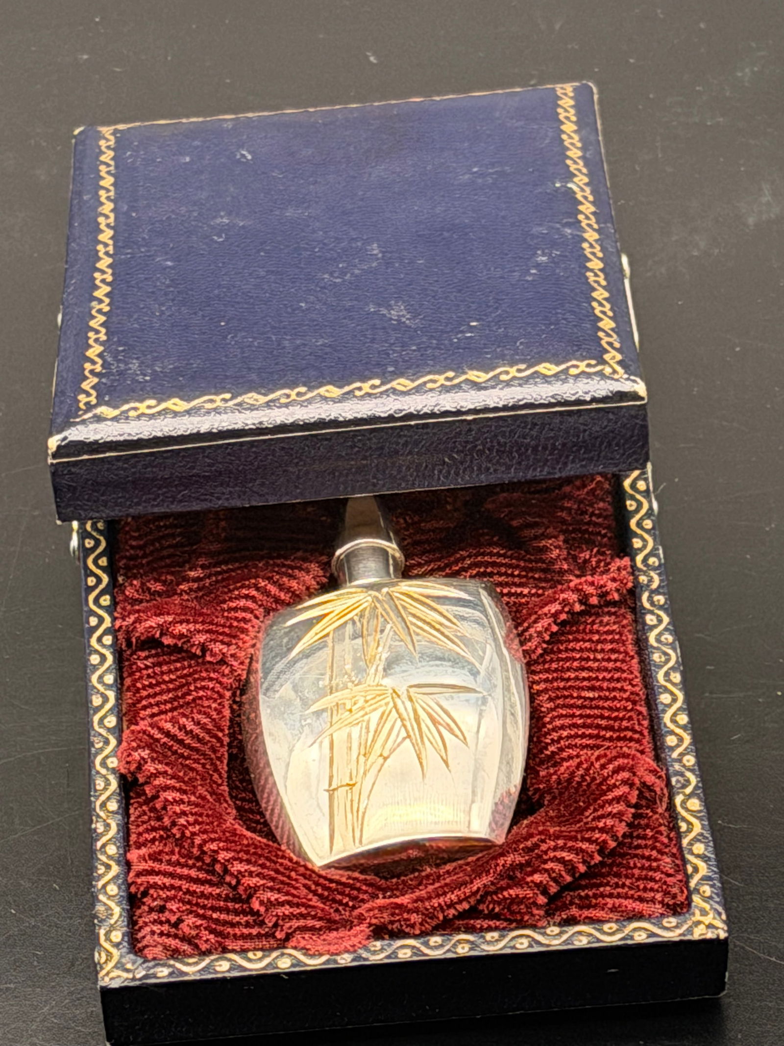 Vintage Japanese Silver 950 Perfume Bottle with Box (1 of 7)