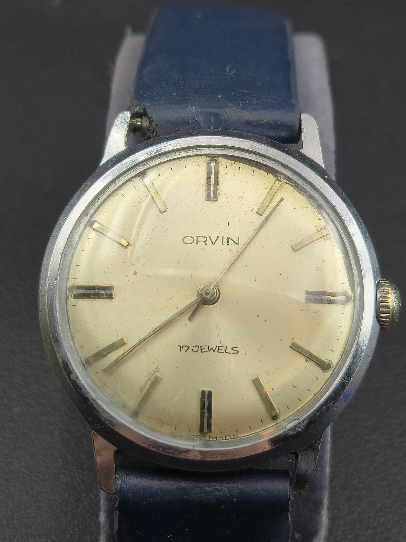1960s Orvin “Sears Roebuck Dress Watch” Swiss 17J Manual Wind 34mm (1 of 8)