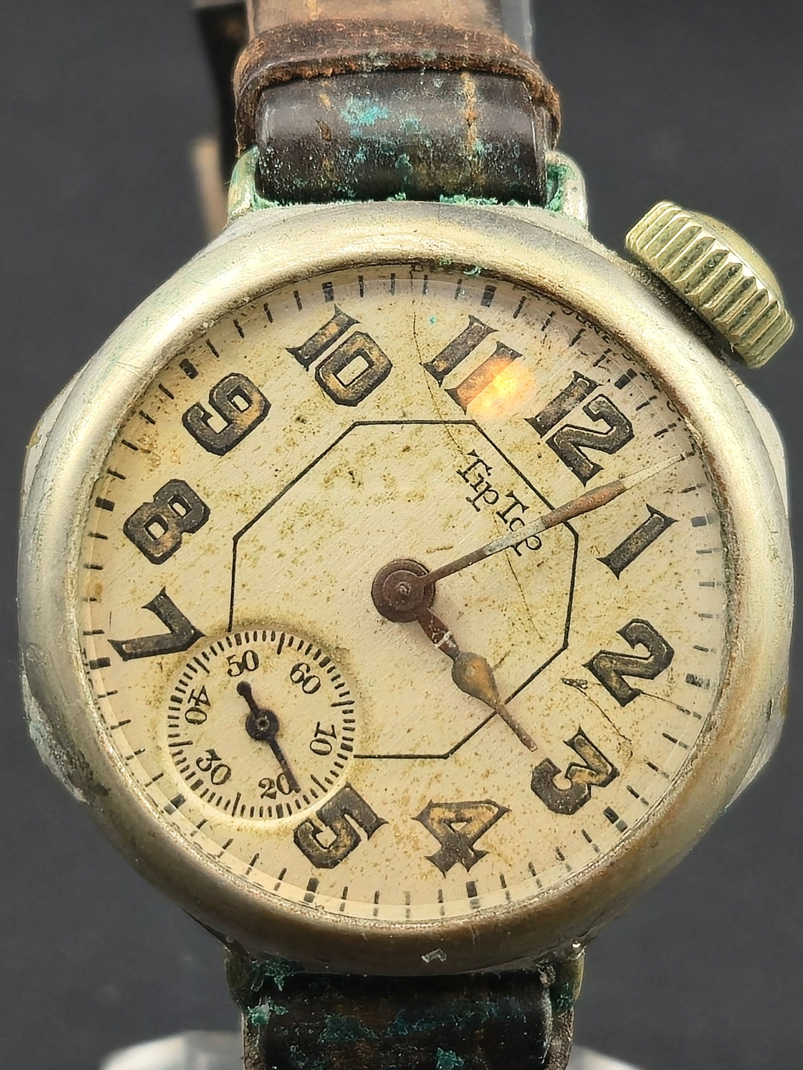 1920s Tip Top by New Haven Clock Co. Manual Wind Wristwatch (35.8mm, Runs) (1 of 9)