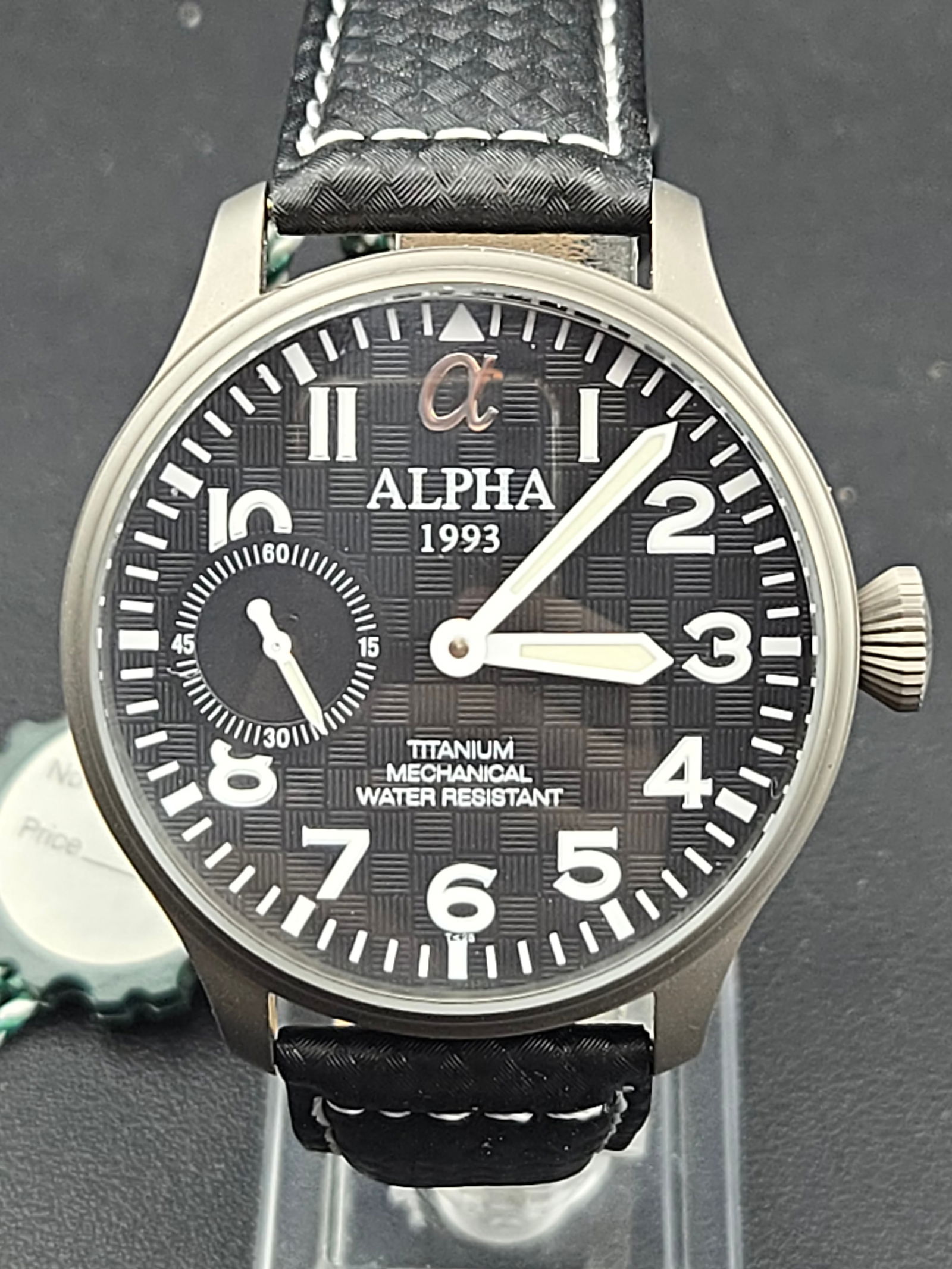 Alpha 1993 Titanium Mechanical Pilot Watch 7712-HZ1109 – NOS Full Set (45mm) (1 of 11)