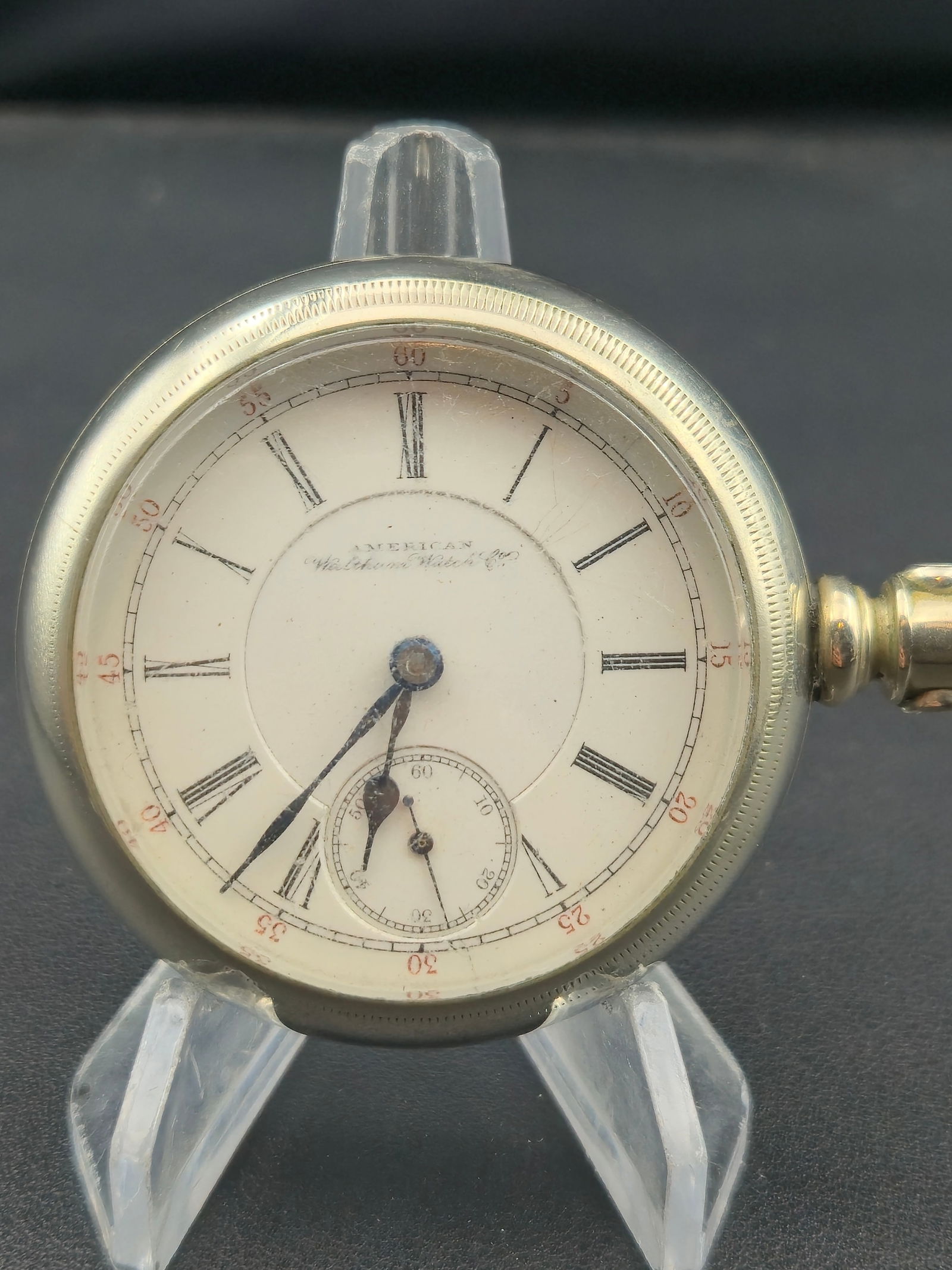 Waltham A.T. & Co. Grade 1883 18s 15J Hunter Pocket Watch (1893) (1 of 6)