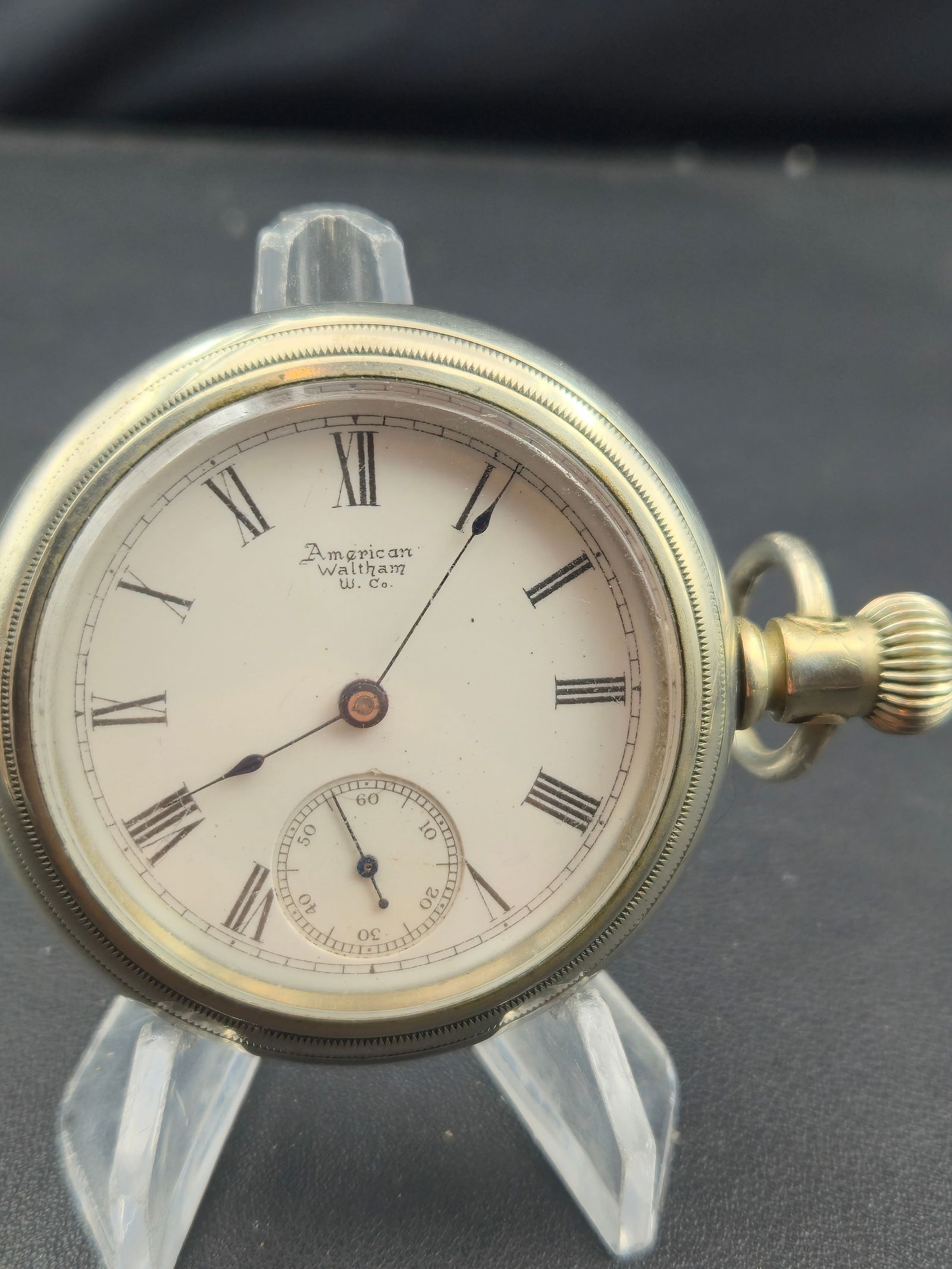 1891 Waltham Grade No. 3 Model 1883 18s 11J Pocket Watch – Roman Dial – Runs (1 of 6)