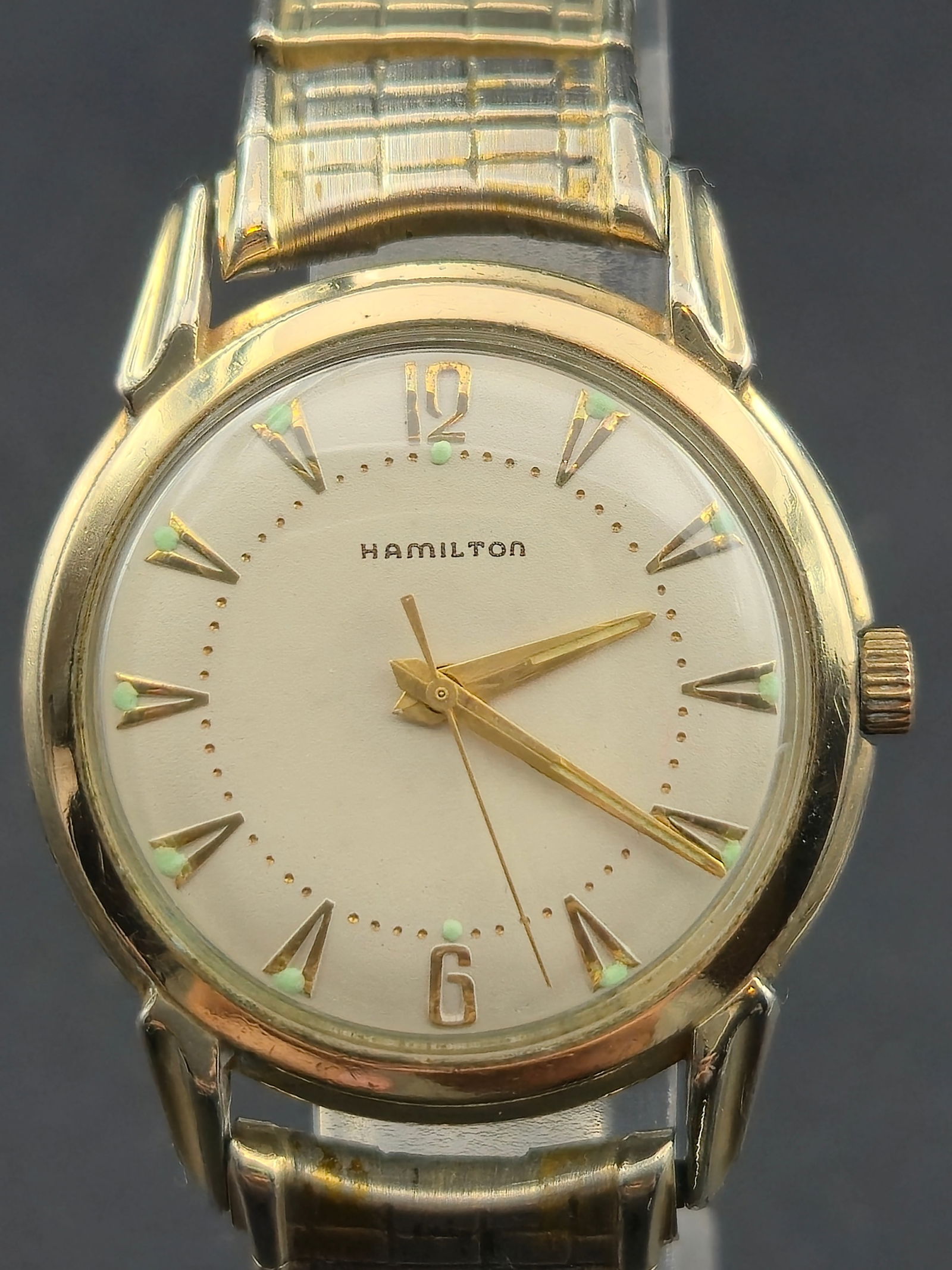 Hamilton Queens 1950s 10K RGP 32 mm Manual-Wind 17J USA Watch Cal. 671 Runs (1 of 10)