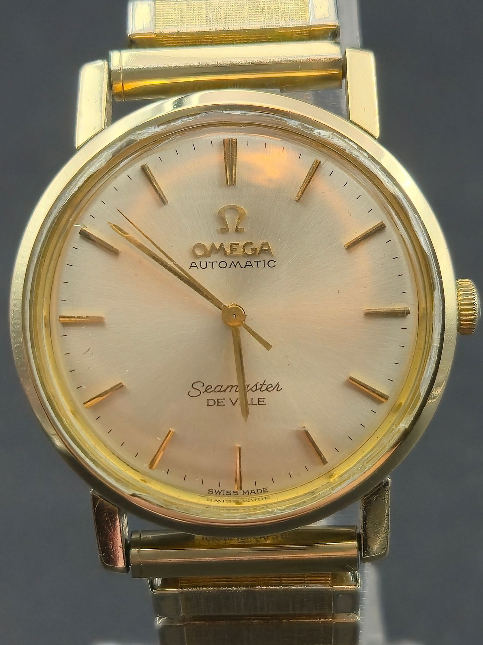 Omega Seamaster De Ville 14K GF Automatic Cal.550 17J Gold Dress Watch c.1965 – Runs (1 of 12)