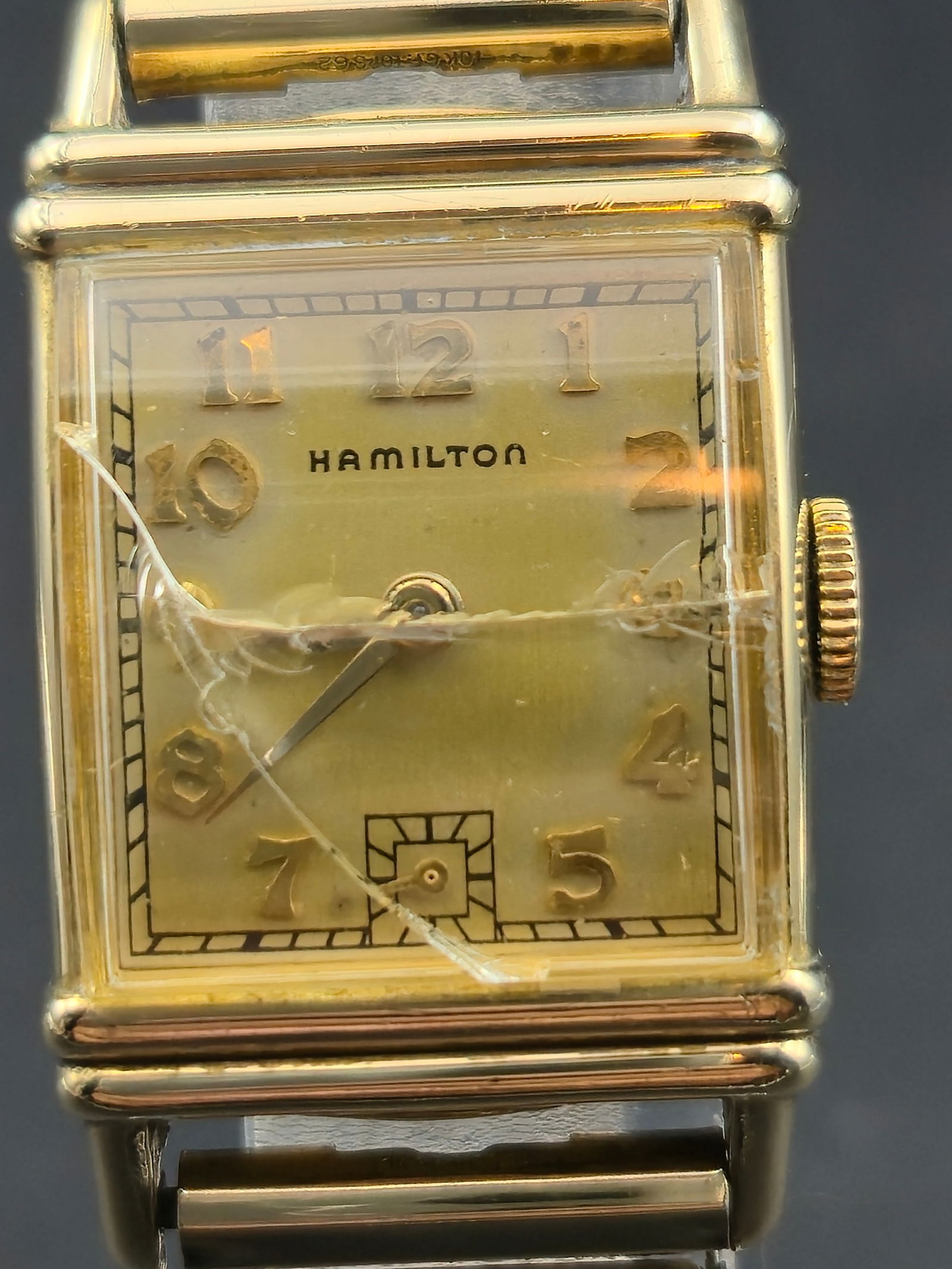Hamilton Medford Wristwatch 1947 14K Gold Filled 19 Jewel 982 (1 of 10)
