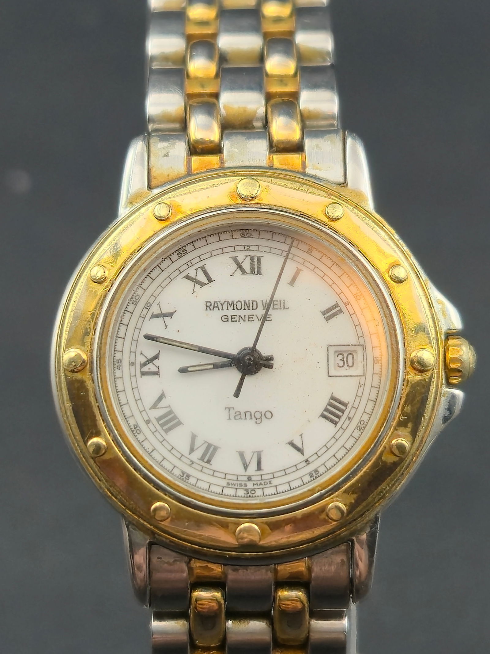 Ladies Raymond Weil Tango Two Tone Quartz 27 mm Wristwatch (1 of 9)